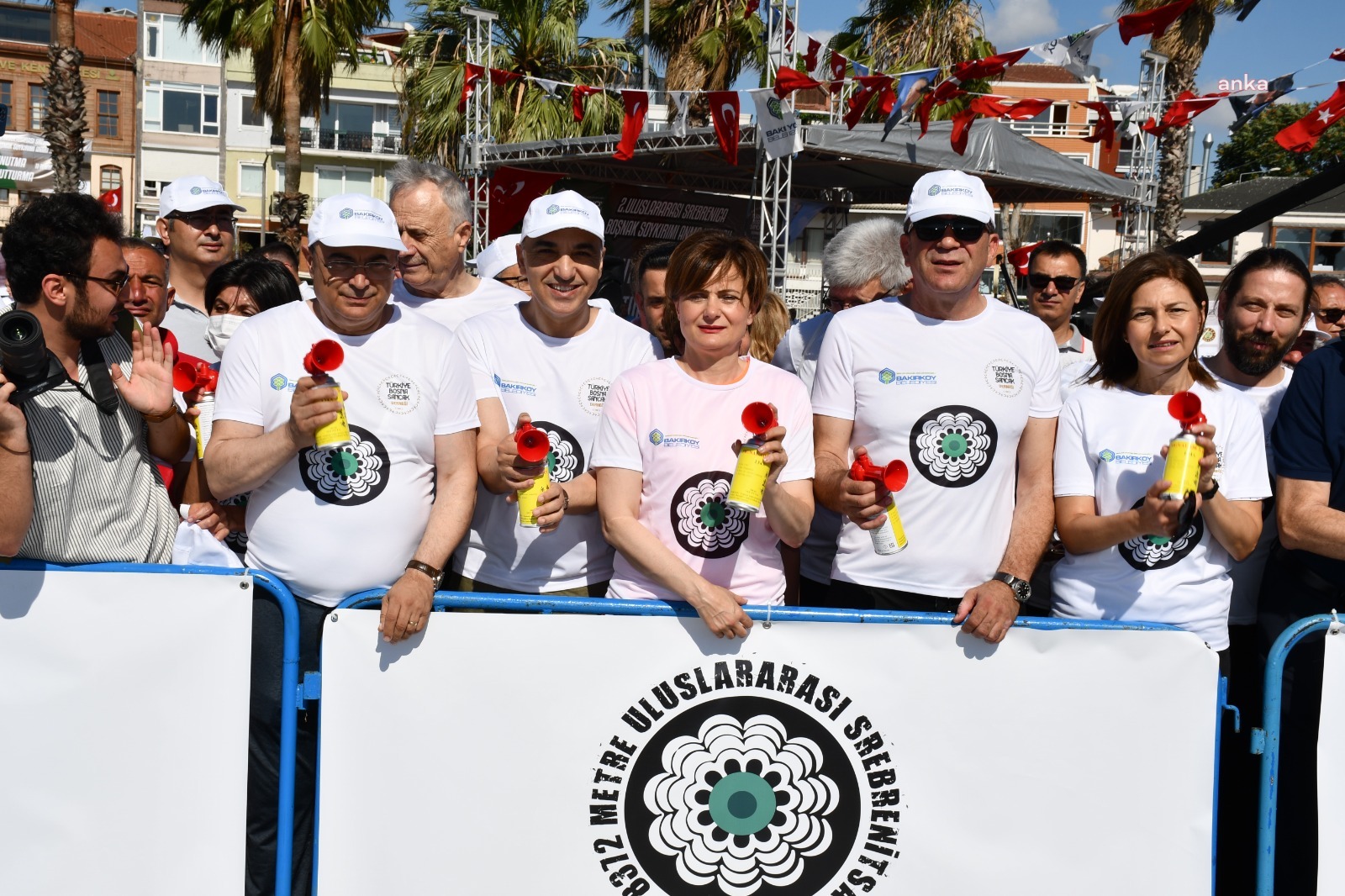 ULUSLARARASI SREBRENİTSA BOŞNAK SOYKIRIMI ANMA KOŞUSU BAKIRKÖY'DE YAPILDI