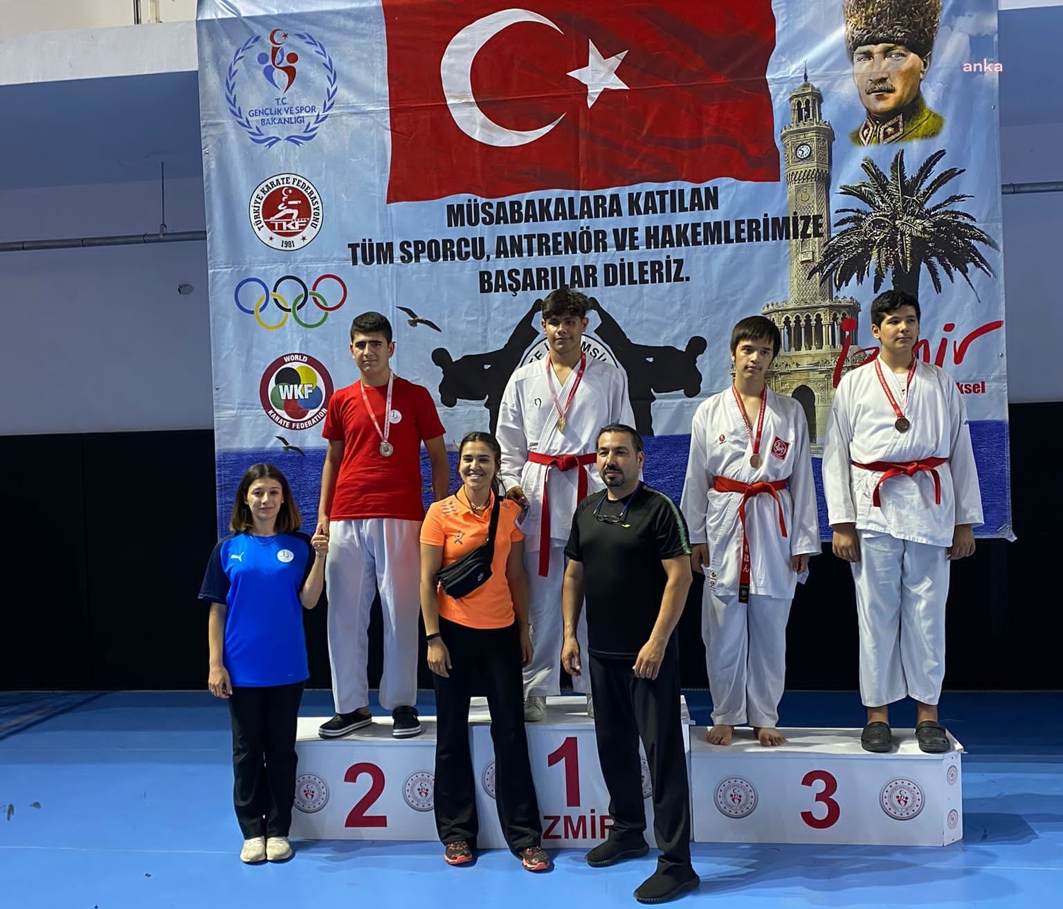 BAYRAKLI BELEDİYESİ SPORCULARINDAN YENİ BAŞARI