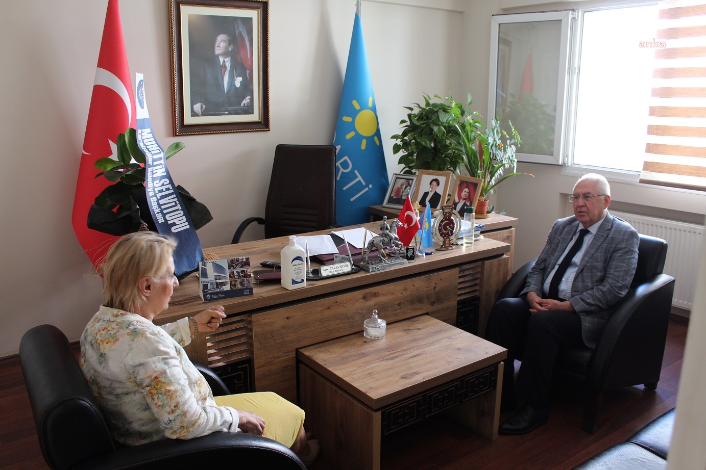 MUHİTTİN SELVİTOPU'DAN İYİ PARTİ'YE ZİYARET