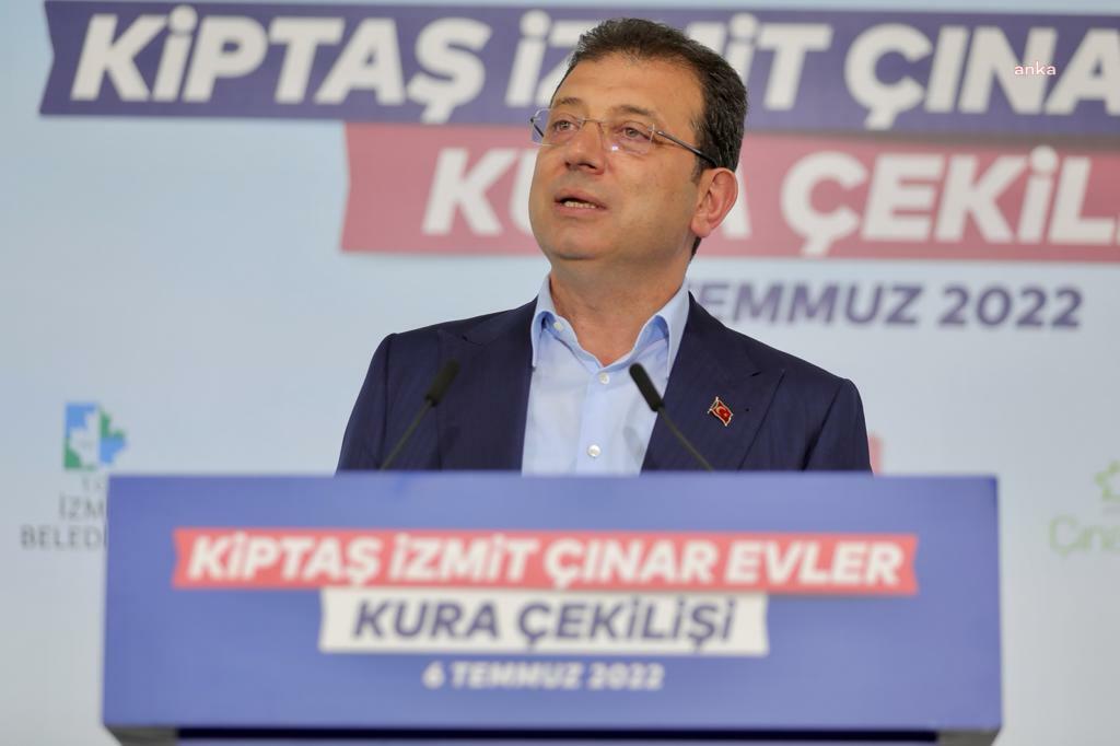 İMAMOĞLU: "İNŞAAT SEKTÖRÜNDE FAALİYET GÖSTEREN İLK 500 FİRMA ARASINDA 7 SIRA YÜKSELEN KİPTAŞ İSTANBULLUNUN MALI, BÜTÜN ÜRETİMLERİMİZ HALK LEHİNE"