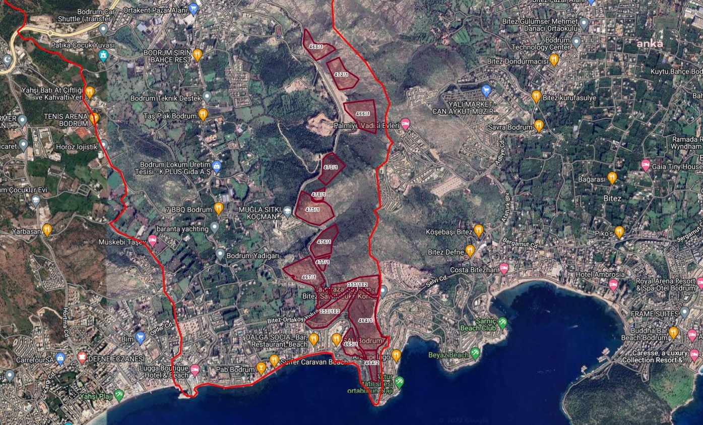 BODRUM ORTAKENT’TE YARIM MİLYON METREKARELİK ÖZELLEŞTİRME