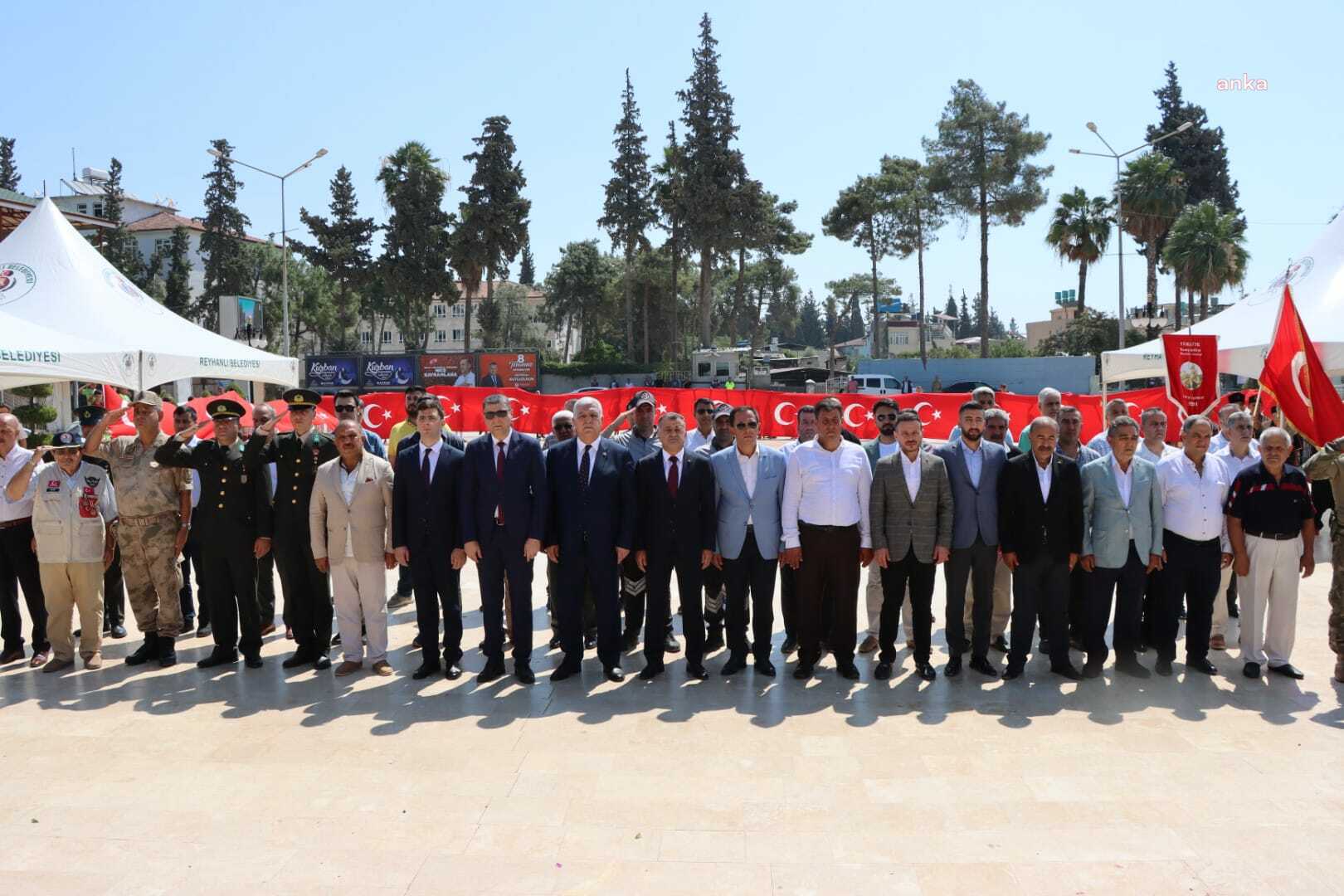 REYHANLI’NIN KURTULUŞUNUN 84’ÜNCÜ YILI, TÖRENLE KUTLANDI