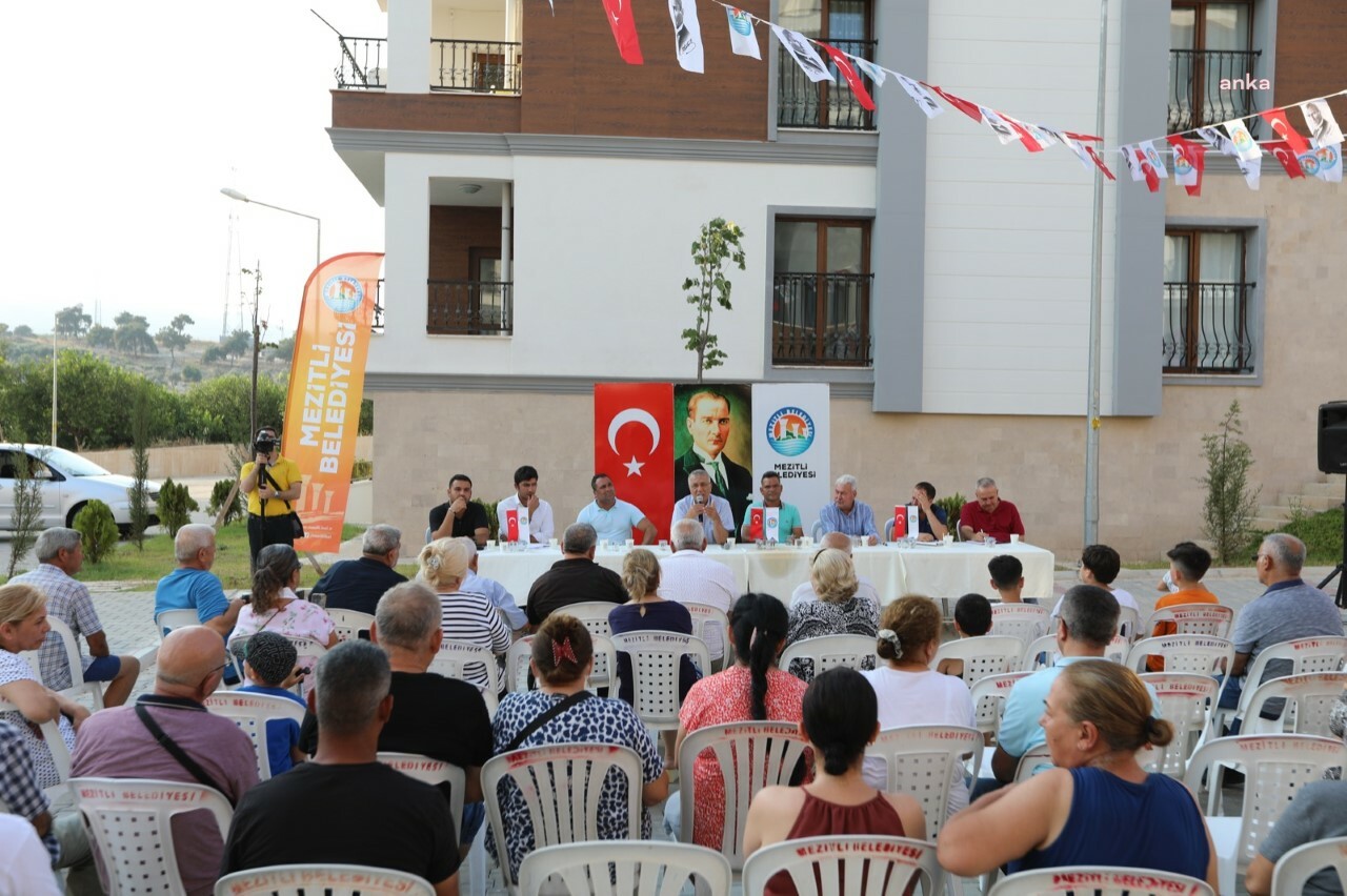 MEZİTLİ BELEDİYE BAŞKANI TARHAN, TOKİ SAKİNLERİ İLE BİR ARAYA GELDİ