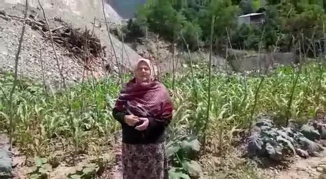 RİZE İSKENCEDERE VADİSİ’NDE YAPILMAK İSTENEN TAŞ OCAĞINA KARŞI ÇEVRE DİRENİŞİ SÜRÜYOR… ÇEVRECİLERDEN PERVİN BAŞ: “HAYVANIMA BİR KAŞIK SU VEREMEDİM. SUSUZLUK YAŞIYORUZ”