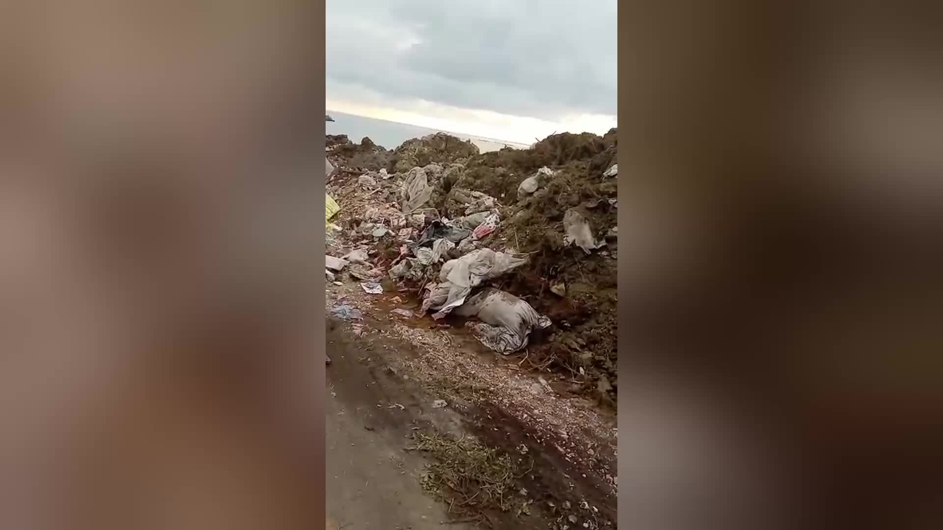 RİZE’DE, SAHİL DOLGU ALANINA AÇILAN KUYULARA EVSEL ATIK VE KURBAN ATIĞI DÖKÜLDÜĞÜNÜ İDDİA EDEN MUHTAR SARIHAN: “KUYULAR KAZILARAK GÖMÜLÜYOR. BU, ÇEVRE KATLİAMI”