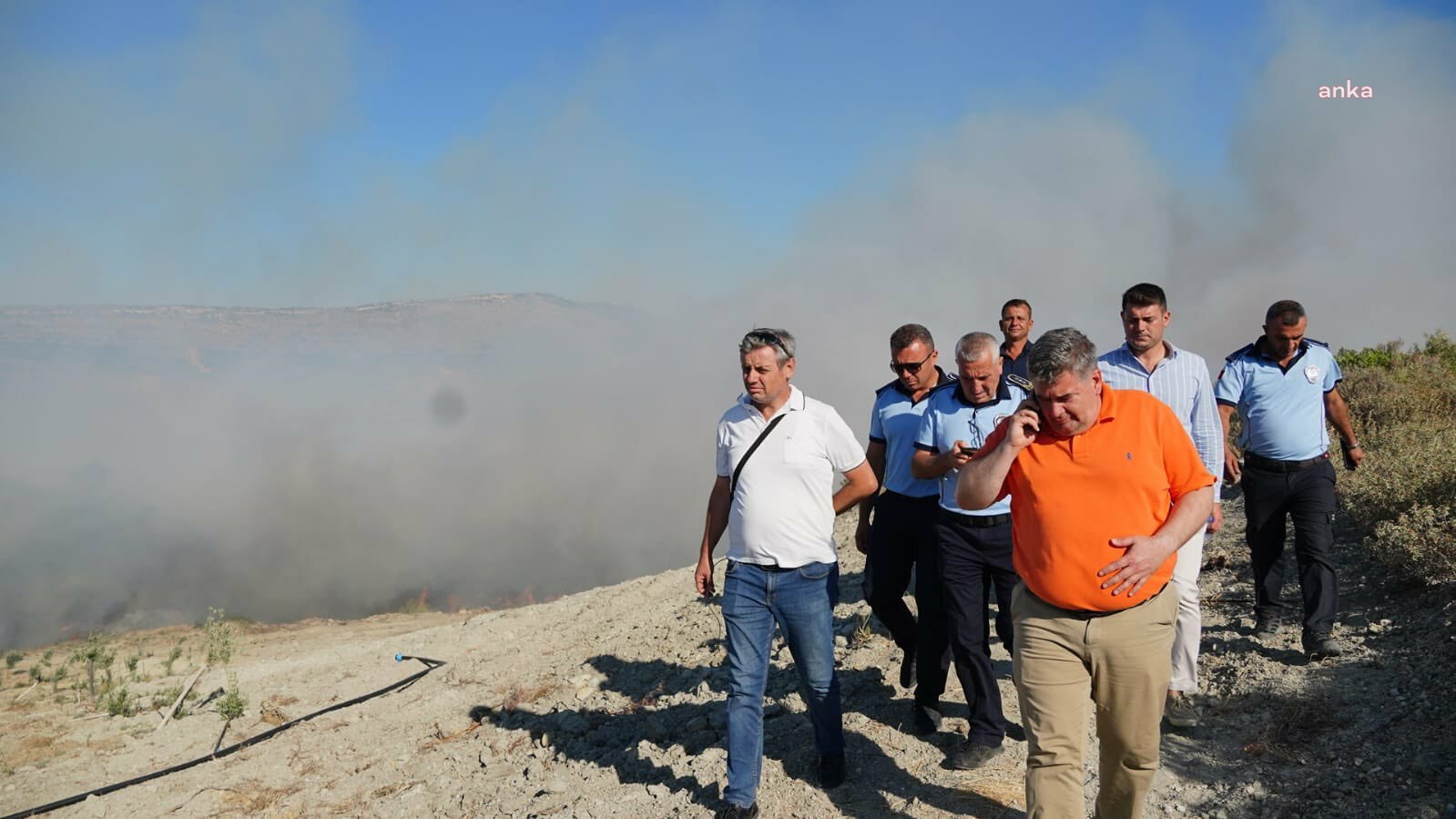 ÇEŞME BELEDİYESİ: OVACIK SERTUR CİVARINDA ÇIKAN YANGIN EKİPLERİMİZ TARAFINDAN KONTROL ALTINA ALINDI
