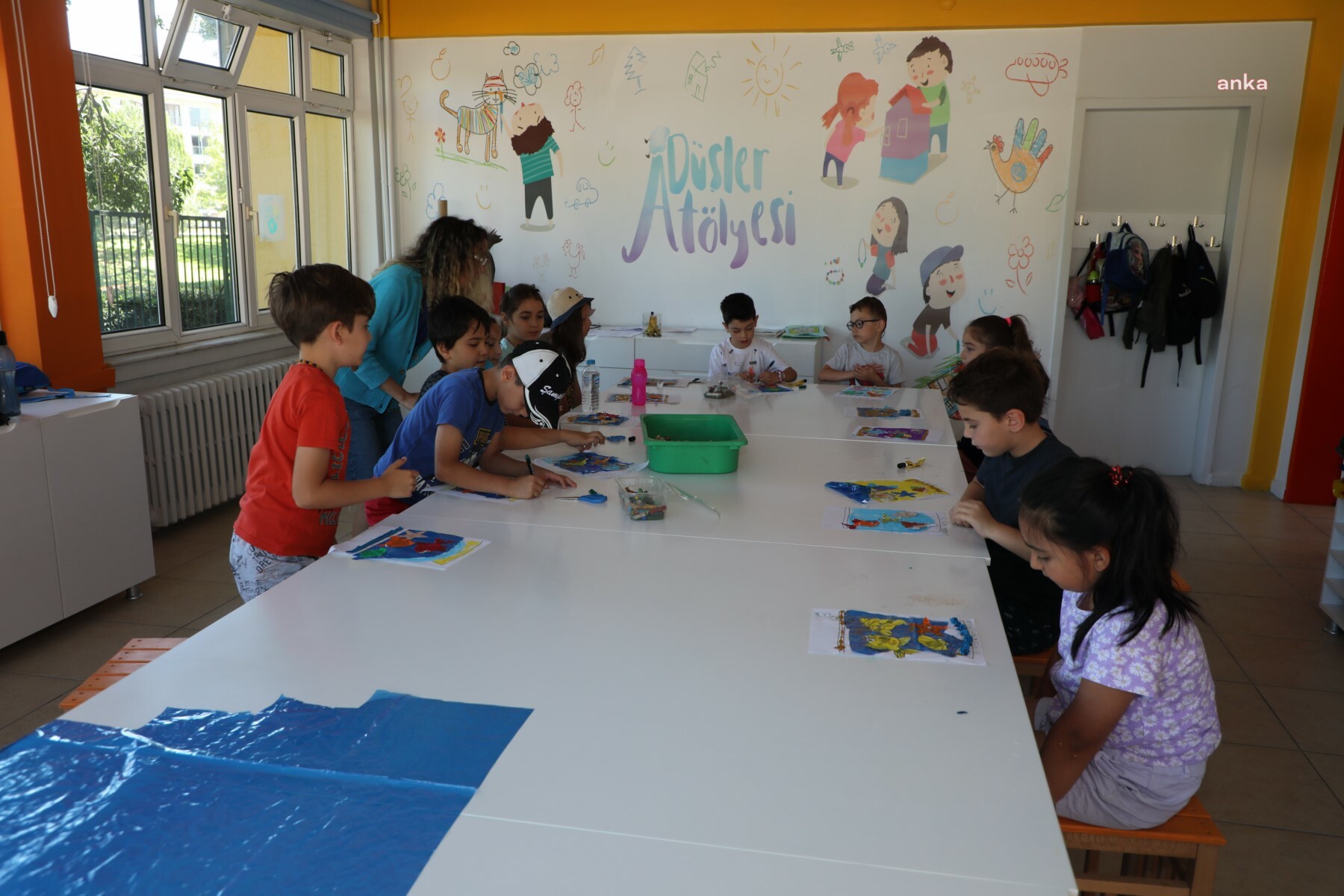 ODUNPAZARI BELEDİYESİ VE TEGV İŞ BİRLİĞİ İLE ÇOCUKLAR, YAZ TATİLİNİ DOLU DOLU GEÇİRİYOR