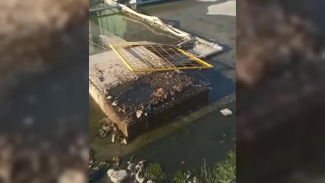 İZMİR ŞEHİR HASTANESİ İNŞAATINDA ATIK SU VE KÖTÜ KOKU TEPKİSİ
