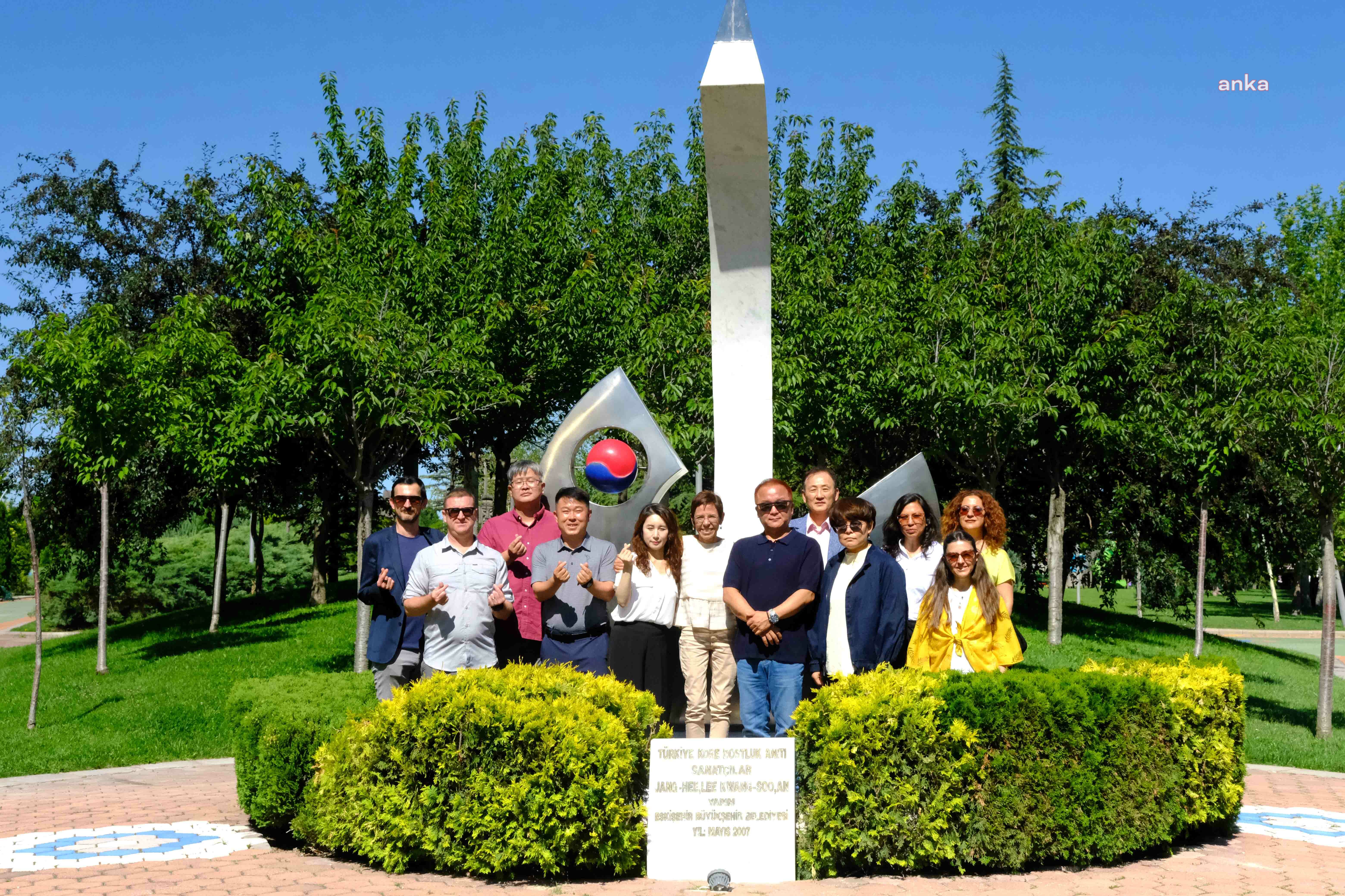 GÜNEY KORELİ KARDEŞ KENT HEYETİNDEN ESKİŞEHİR BÜYÜKŞEHİR'E ZİYARET