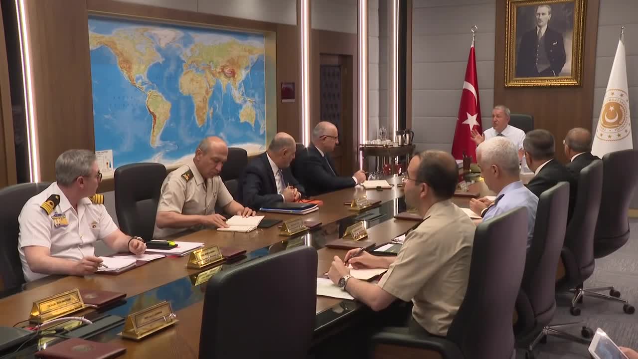 HULUSİ AKAR: "BU HAFTA İÇİNDE UKRAYNA’DAKİ TAHILIN TAŞINMASI İÇİN BİR PLAN ÜZERİNDE GENEL PRENSİPTE ANLAŞMA YAPILDI"