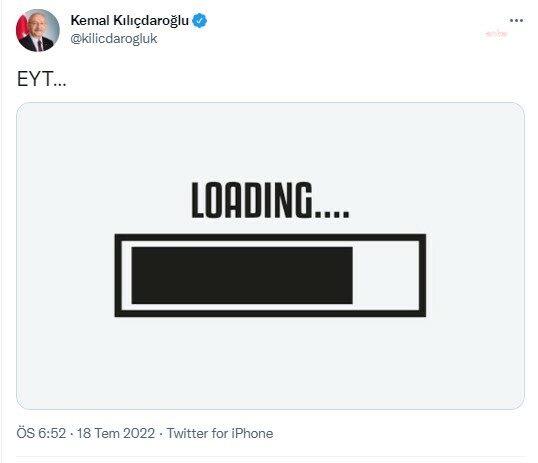 KILIÇDAROĞLU: EYT… LOADING