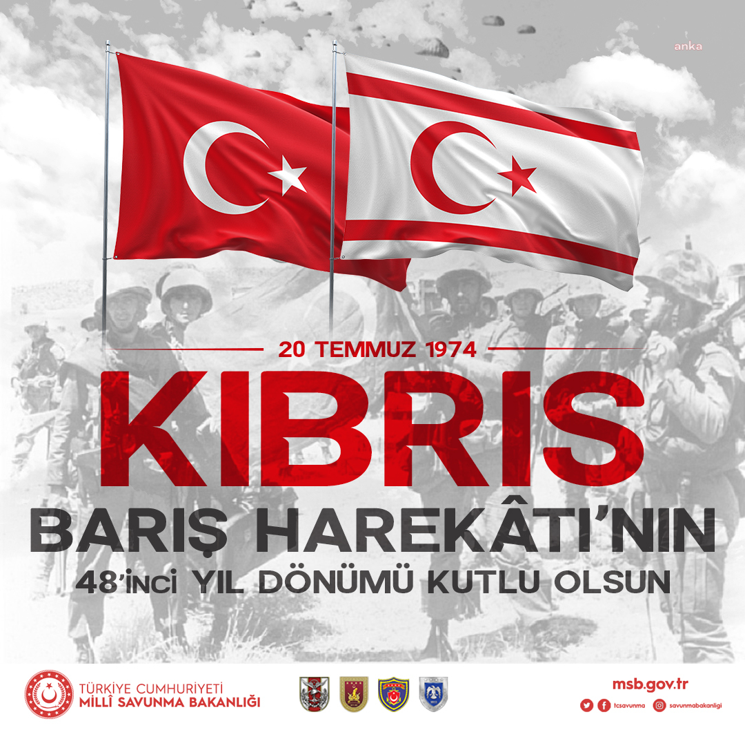MSB:TÜRK YURDU OLAN KIBRIS’TA HİÇBİR SOYDAŞIMIZI DÜN YALNIZ BIRAKMADIĞIMIZ GİBİ BUGÜN DE BIRAKMADIK VE BIRAKMAYACAĞIZ