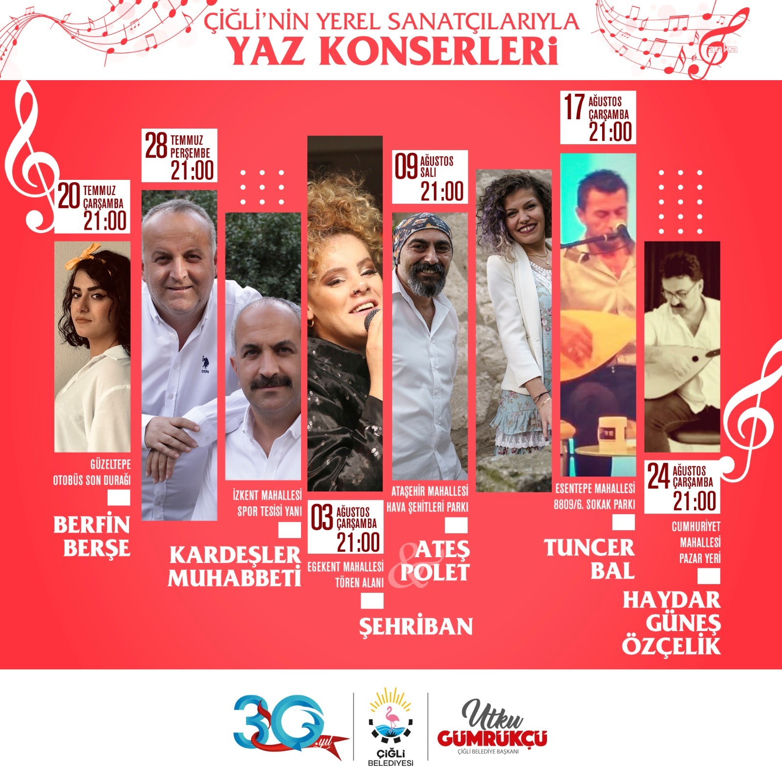 ÇİĞLİ'DE YEREL SANATÇILAR SAHNE ALACAK
