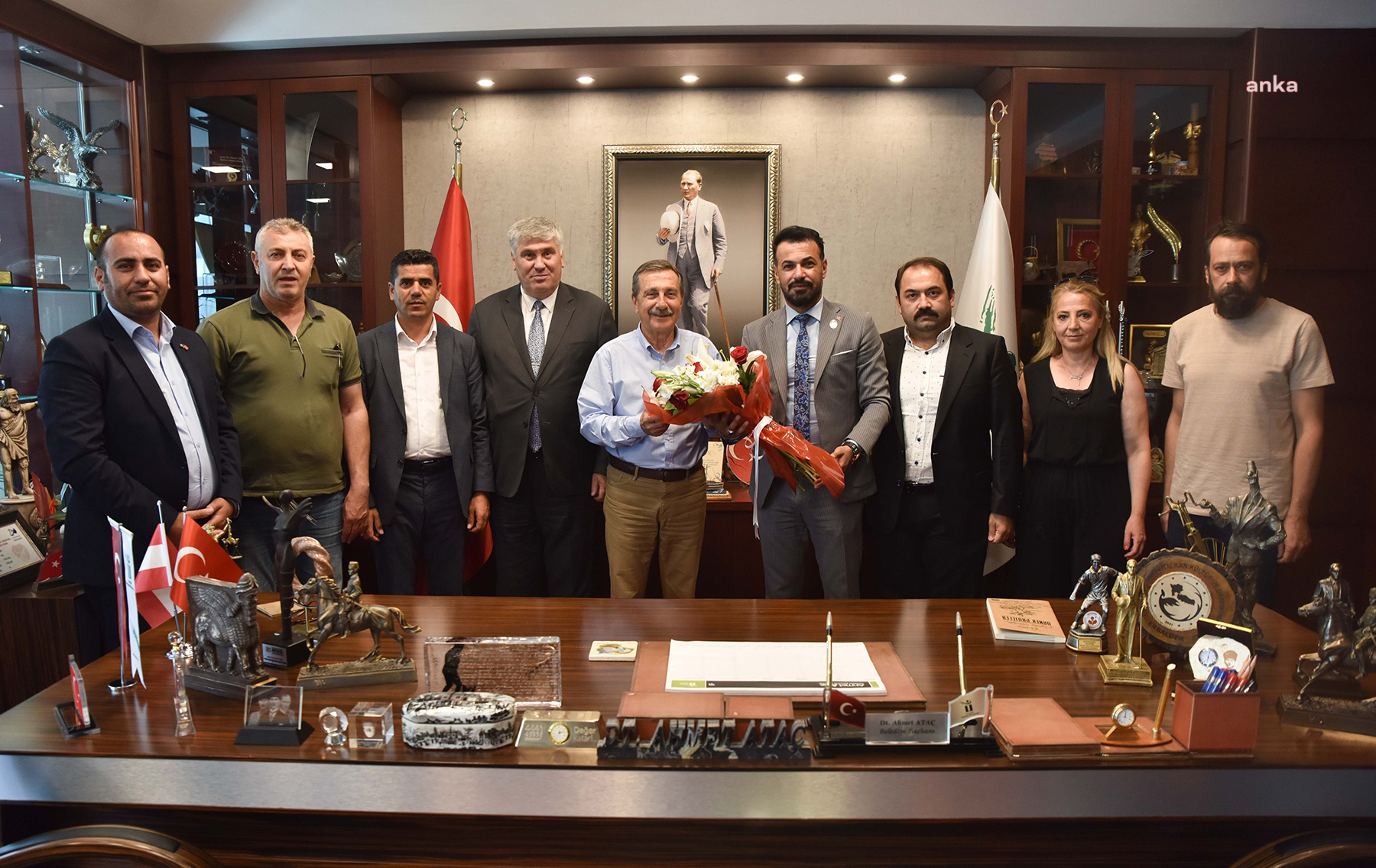 AKTAŞ’TAN BAŞKAN ATAÇ’A ZİYARET
