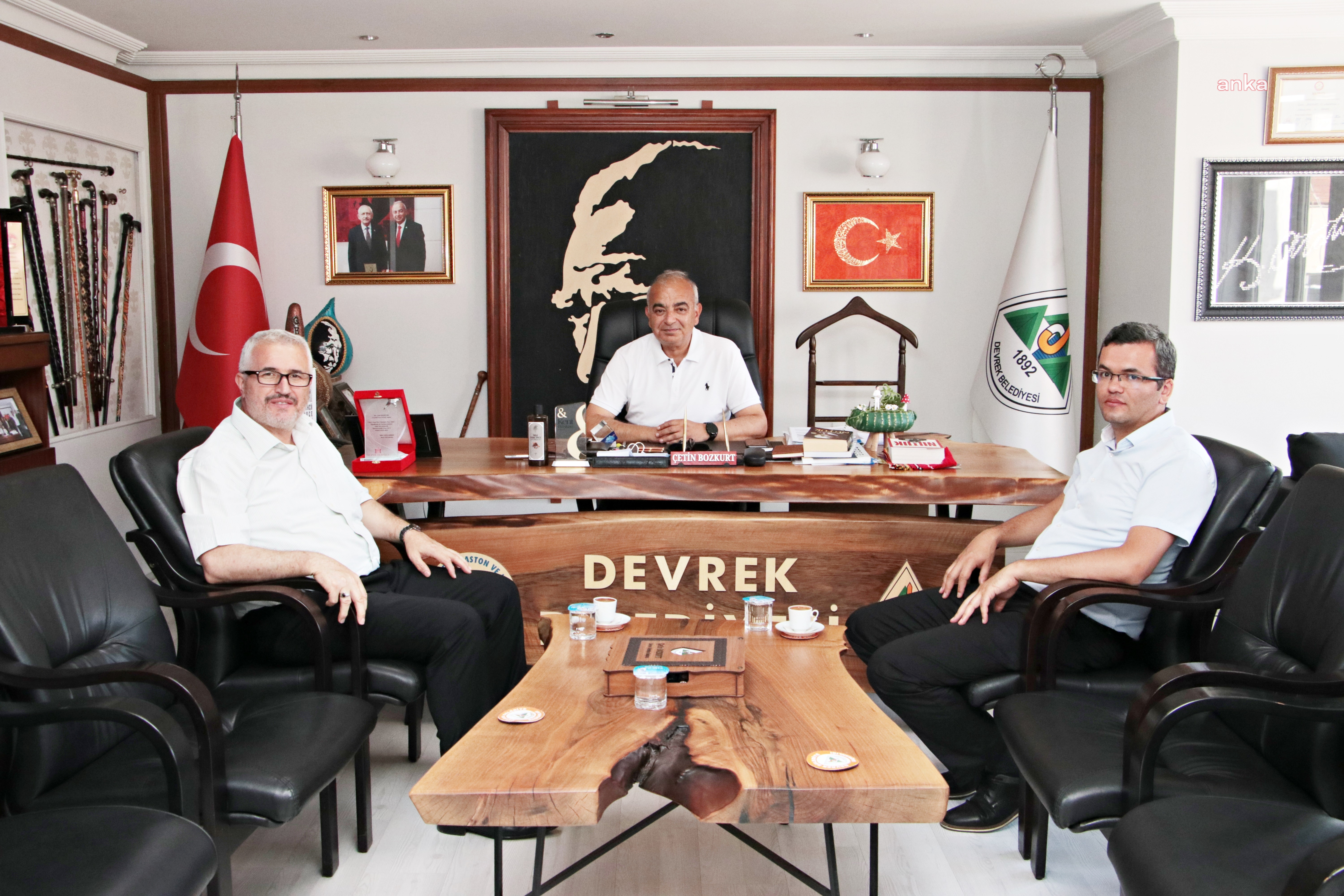 MÜFTÜ İZMİRLİ’DEN BAŞKAN BOZKURT’A VEDA ZİYARETİ