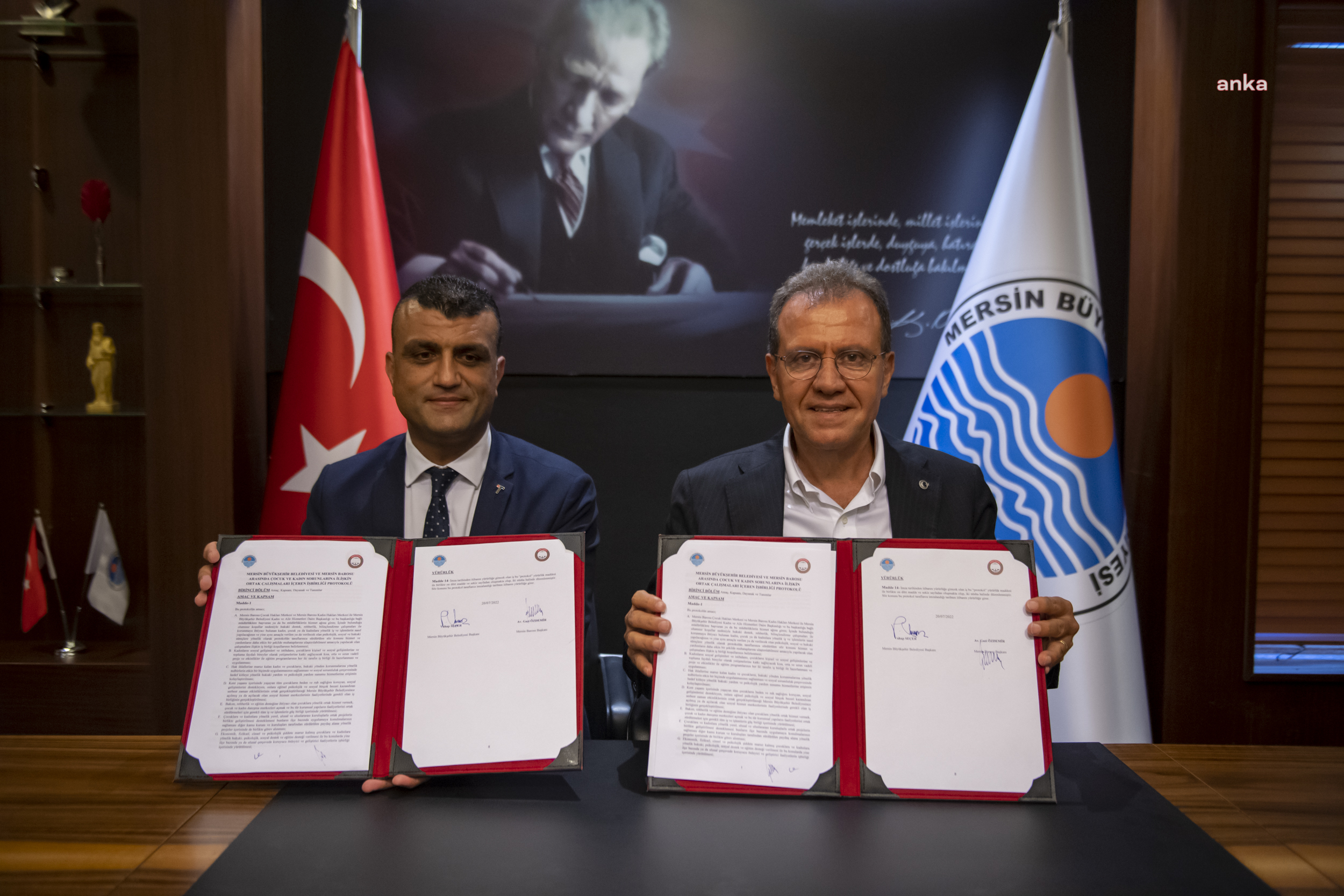 MERSİN BÜYÜKŞEHİR VE MERSİN BAROSU’NDAN KADIN VE ÇOCUK HAKLARI MÜCADELESİNDE İŞ BİRLİĞİ
