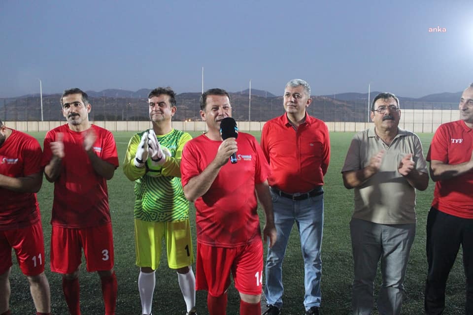 SAMANDAĞ'DA FUTBOL TURNUVASI BAŞLADI