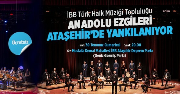 ATAŞEHİR BELEDİYESİ YAZ KONSERLERİNE EV SAHİPLİĞİ YAPACAK