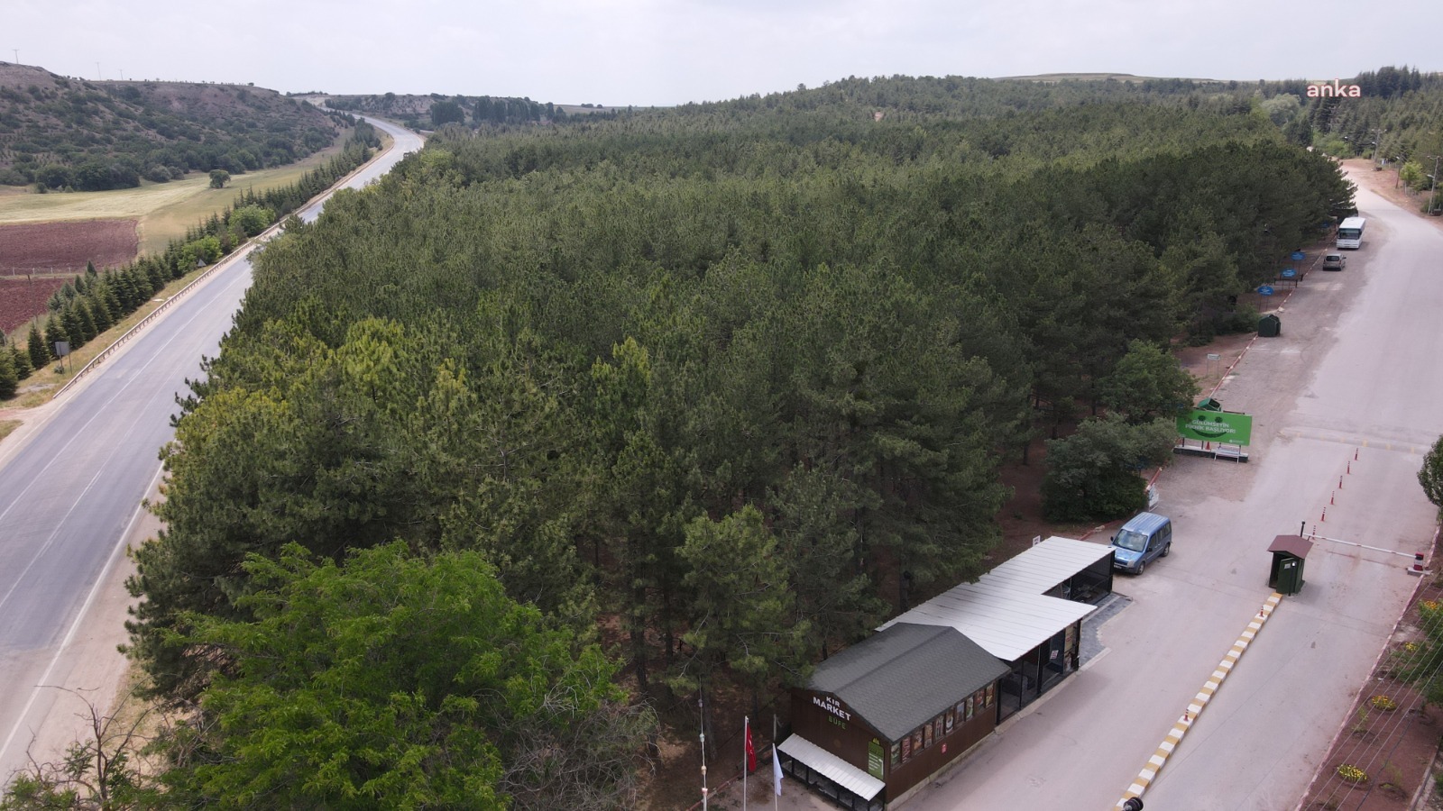 ODUNPAZARI'NDA MESİRE ALANLARINDA MANGAL YAKMAK YASAKLANDI