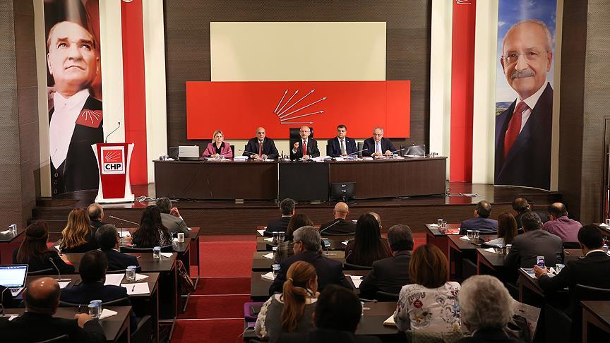 CHP PM'DE DEĞİŞİKLİK
