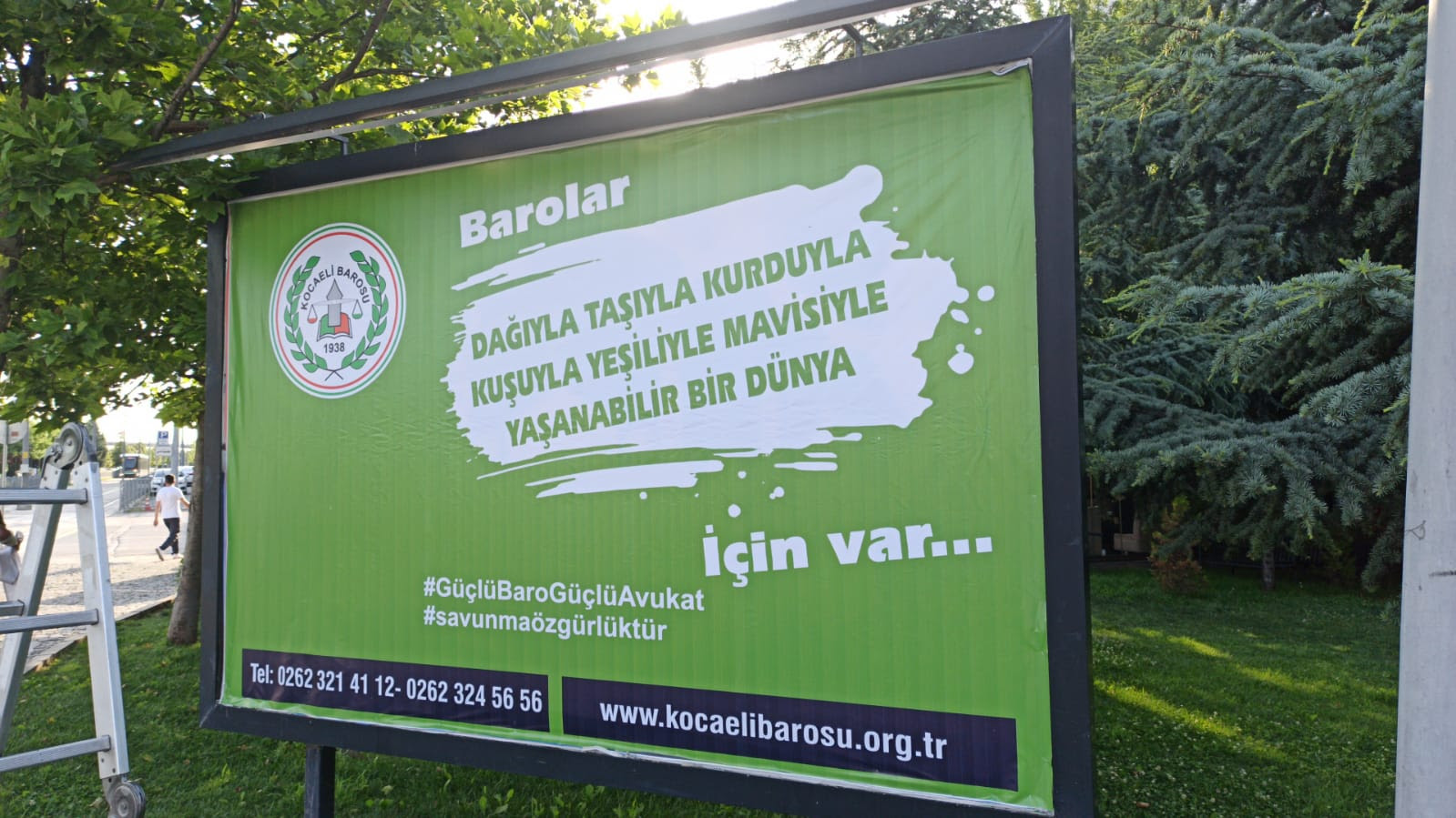 HUKUKÇU BAŞKAN HÜRRİYET'TEN KOCAELİ BAROSU'NA DESTEK