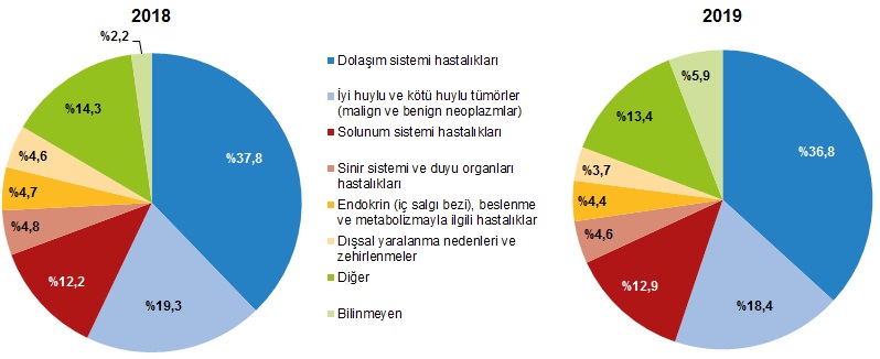 2019’DA ÖLEN KİŞİ SAYISI 9 BİN 492 ARTTI; ÖLÜM HIZINDA KASTAMONU BİRİNCİ, SİNOP İKİNCİ