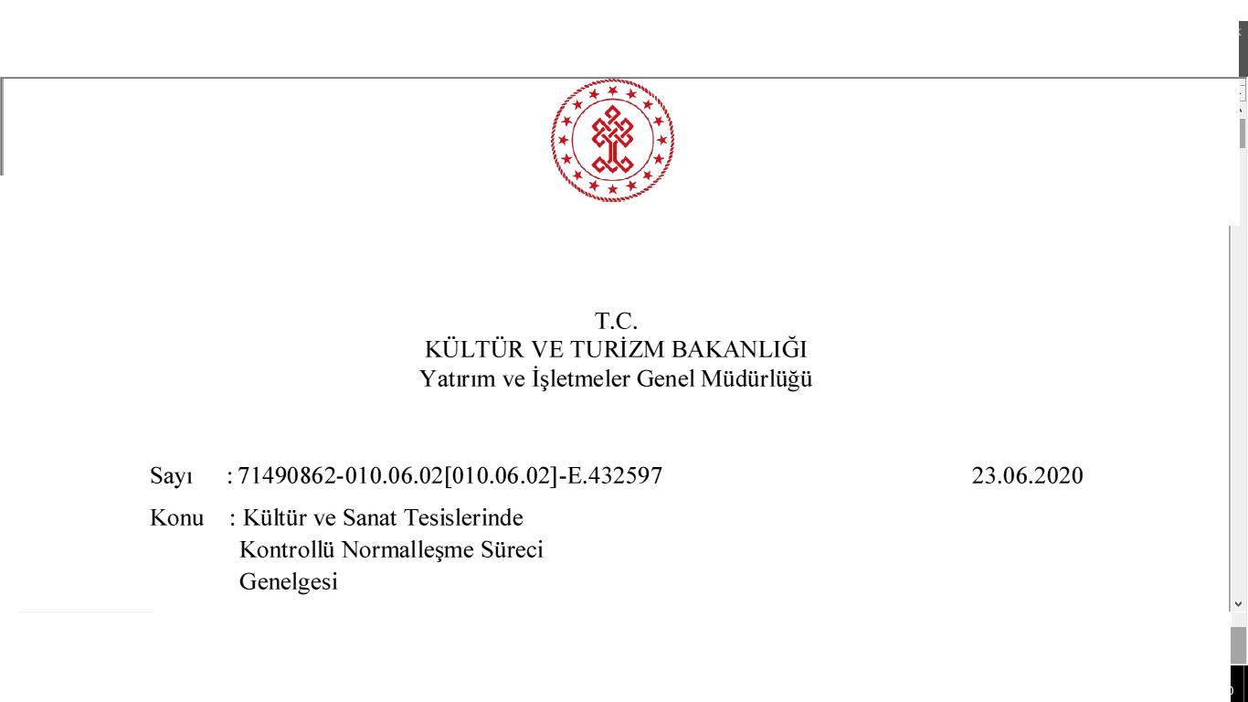 SİNEMA VE TİYATROLAR AÇILIYOR