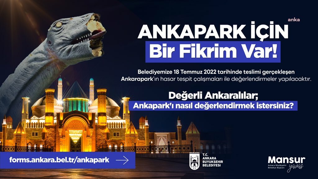 ANKAPARK'IN GELECEĞİNE ANKARA HALKI KARAR VERECEK