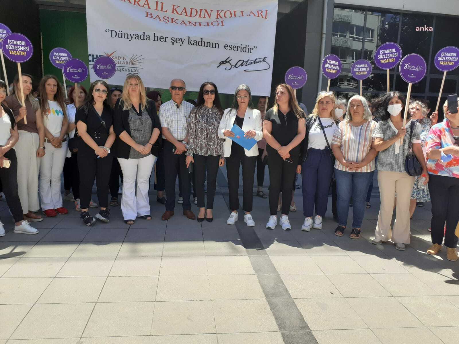 CHP ANKARA İL BAŞKANLIĞI'NDAN ‘İSTANBUL SÖZLEŞMESİ’ KARARINA TEPKİ: "DANIŞTAY 10. DAİRESİ ‘PADİŞAHIM SEN ÇOK YAŞA’ DEDİ"
