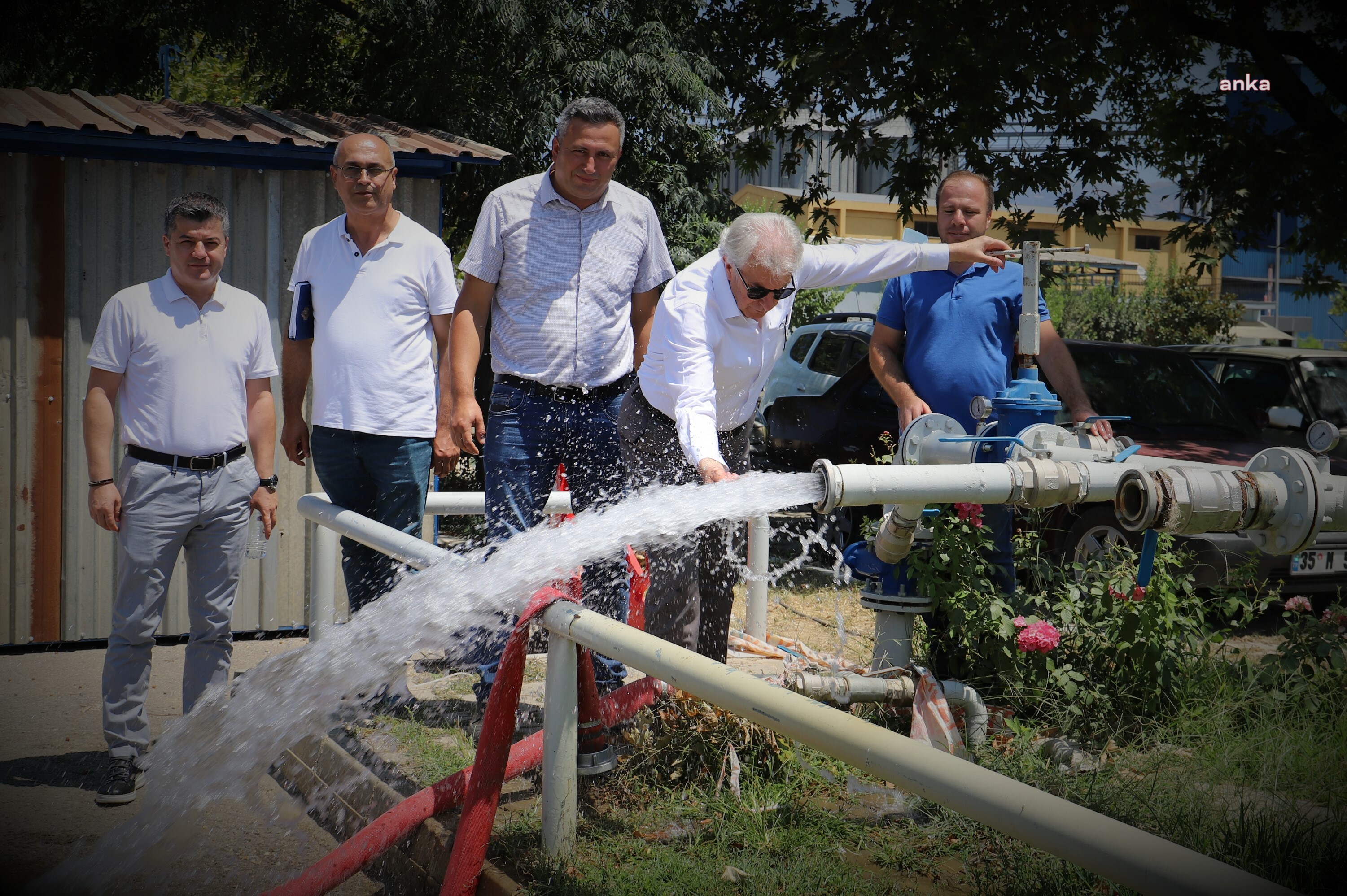 BAŞKAN ERİŞ’TEN ÖDEMİŞ İZSU’DA İNCELEME