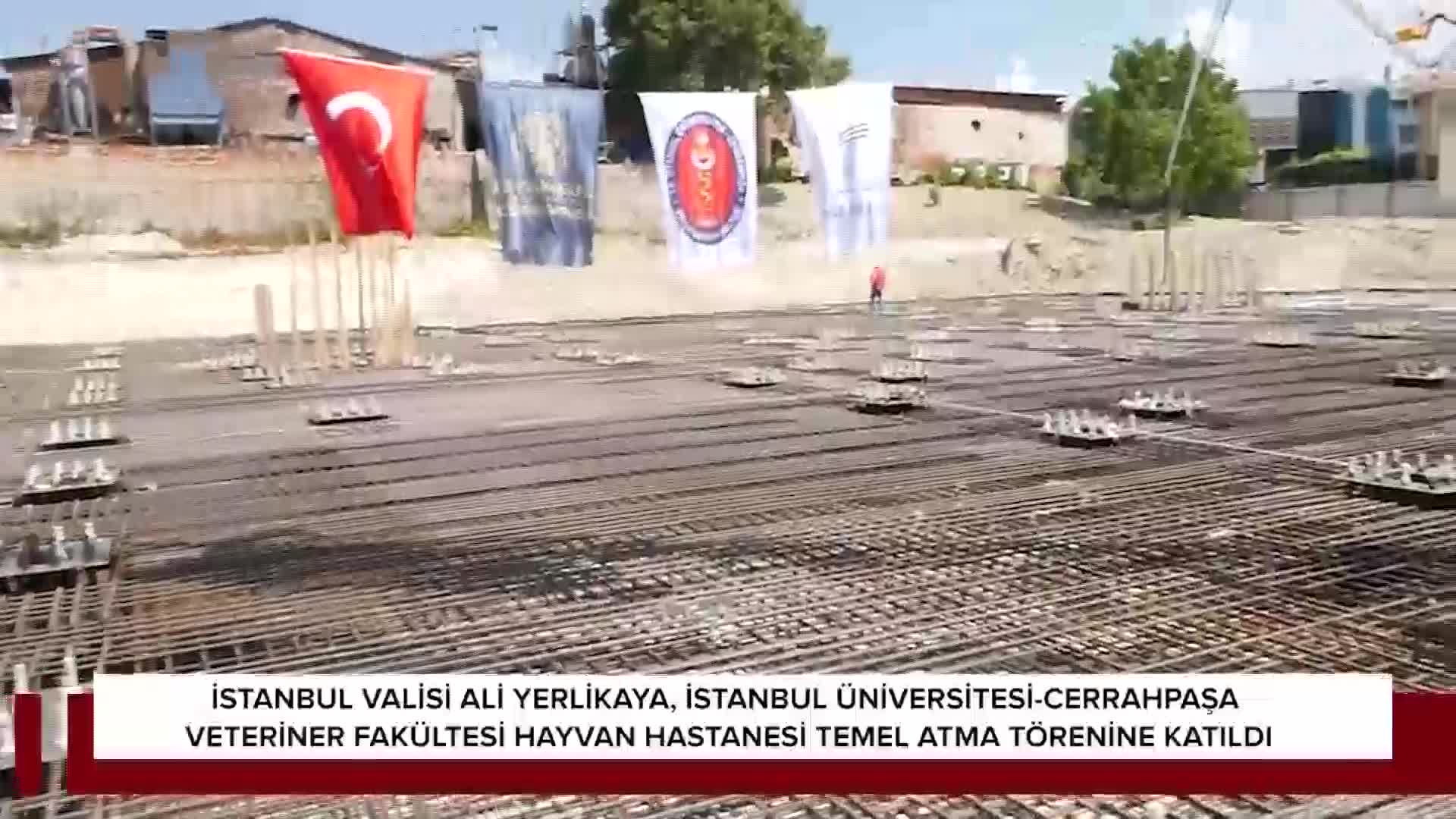 İSTANBUL AVCILAR'DA VETERİNER FAKÜLTESİ HAYVAN HASTANESİ’NİN TEMELİ ATILDI