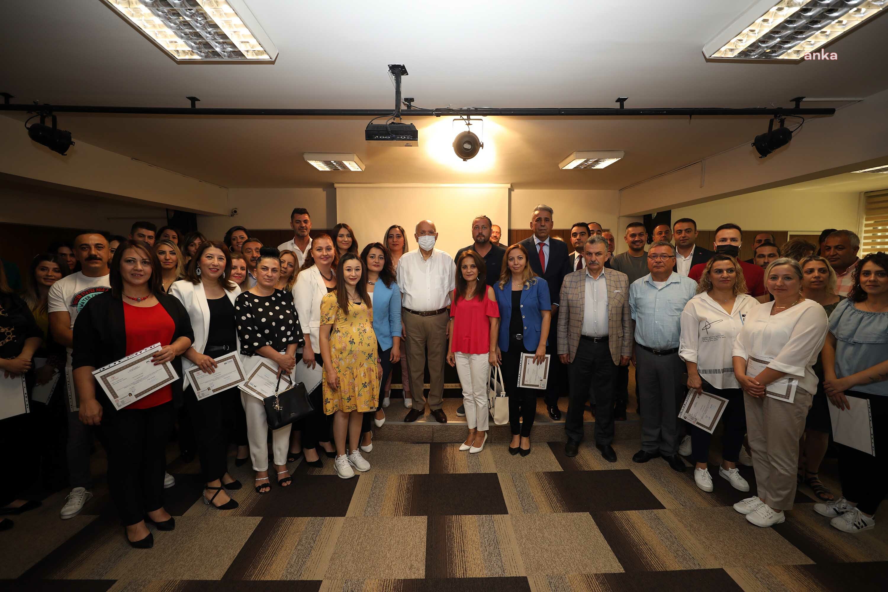 YENİMAHALLE BELEDİYE PERSONELİ İLK YARDIM EĞİTİMLERİNİ TAMAMLADI