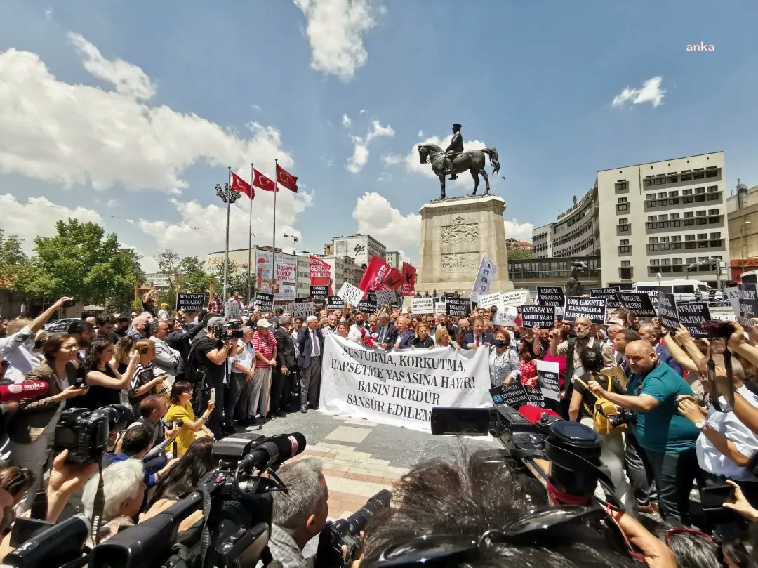 24 TEMMUZ BASIN BAYRAMI’NDA ÇAKIRÖZER'DEN 6 AYLIK "BASIN ÖZGÜRLÜĞÜ BİLANÇOSU": “GAZETECİLER 350 KEZ HAKİM KARŞINA ÇIKTI”