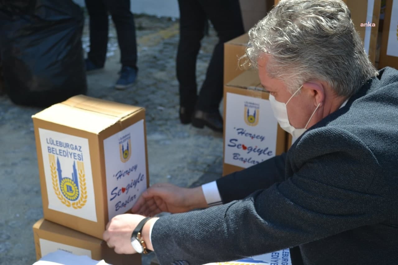 LÜLEBURGAZ BELEDİYESİ'NDEN HALKA 1,5 MİLYON TL'LİK DESTEK