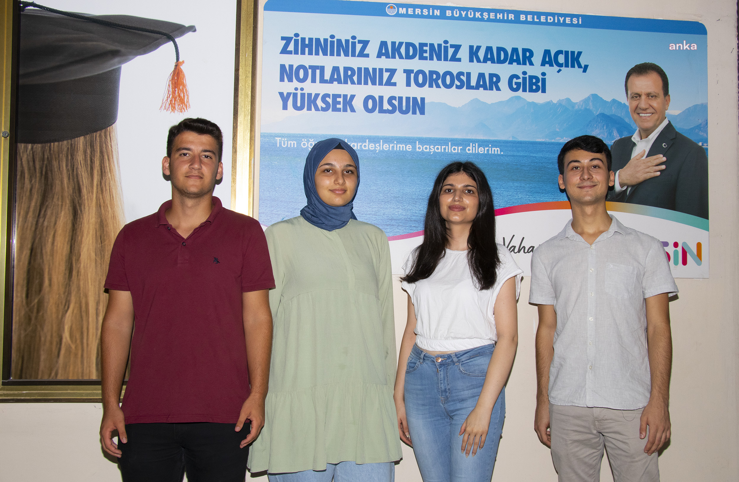 MERSİN BÜYÜKŞEHİR KURS MERKEZLERİ ÖĞRENCİLERİNDEN YKS’DE ÖNEMLİ BAŞARILAR