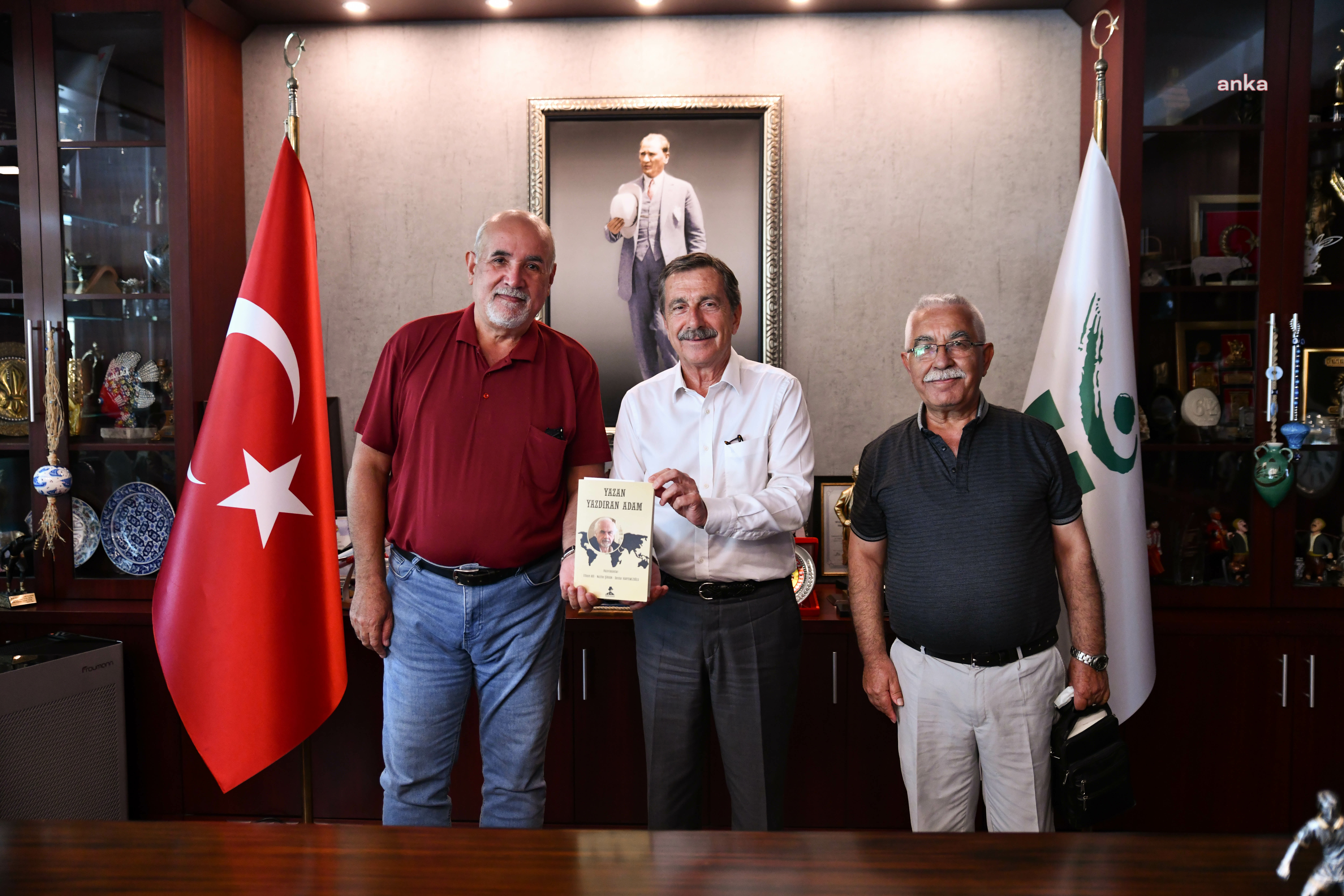 ARI VE YILMAZTÜRK’TEN BAŞKAN ATAÇ’A ZİYARET