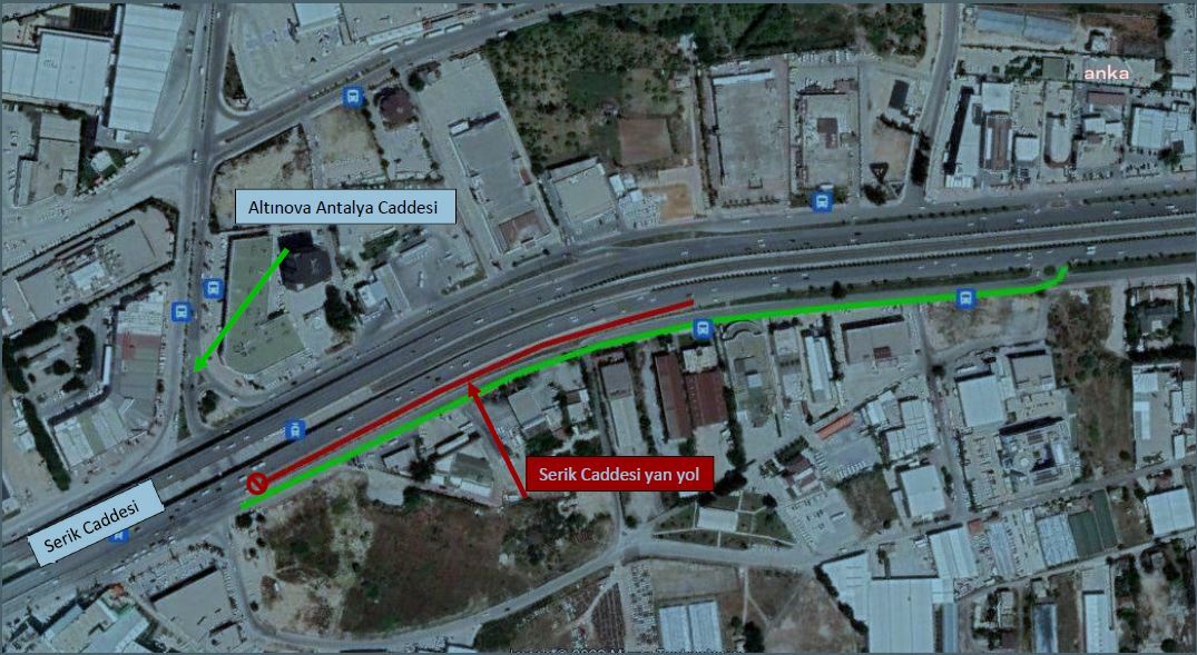 SERİK CADDESİ'NDE BAKIM ÇALIŞMASI YAPILACAK