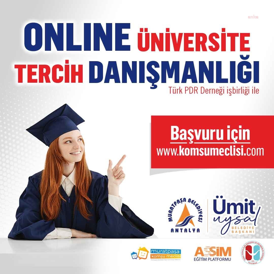 MURATPAŞA BELEDİYESİ'NDEN ONLİNE TERCİH DANIŞMANLIĞI