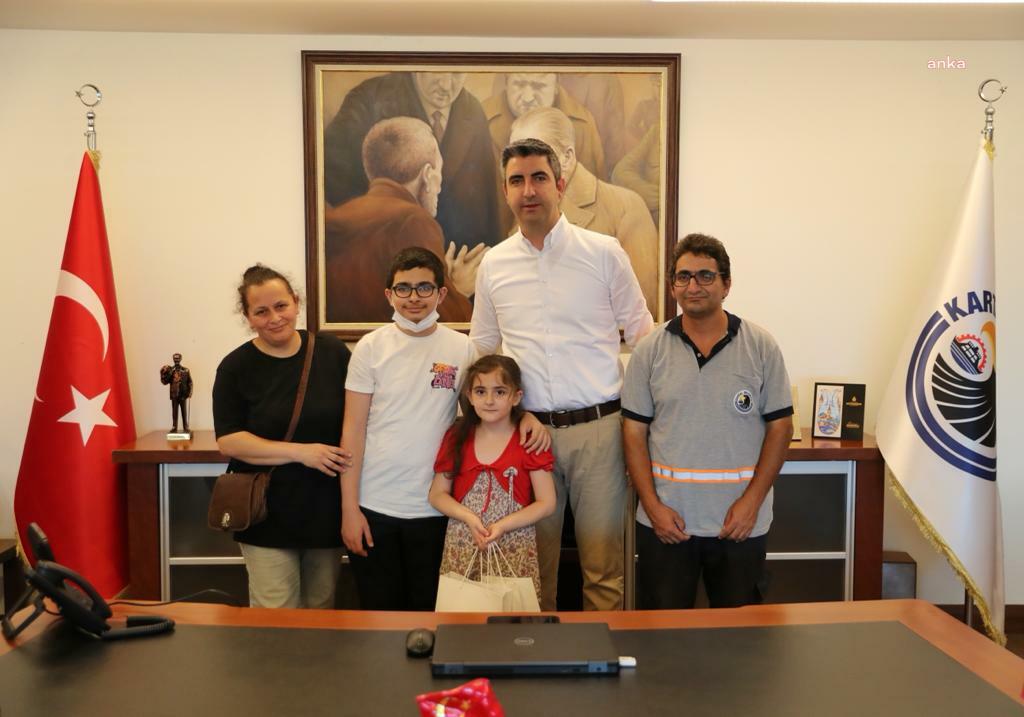 LGS BİRİNCİSİNDEN KARTAL BELEDİYE BAŞKANI YÜKSEL’E ZİYARET