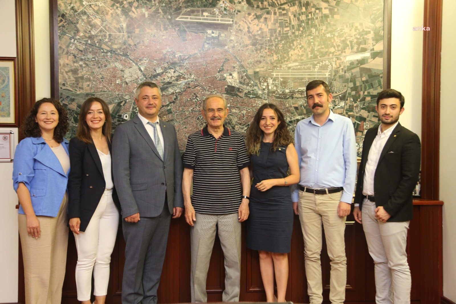İNŞAAT MÜHENDİSLERİ ODASI'NDAN BÜYÜKERŞEN’E ZİYARET