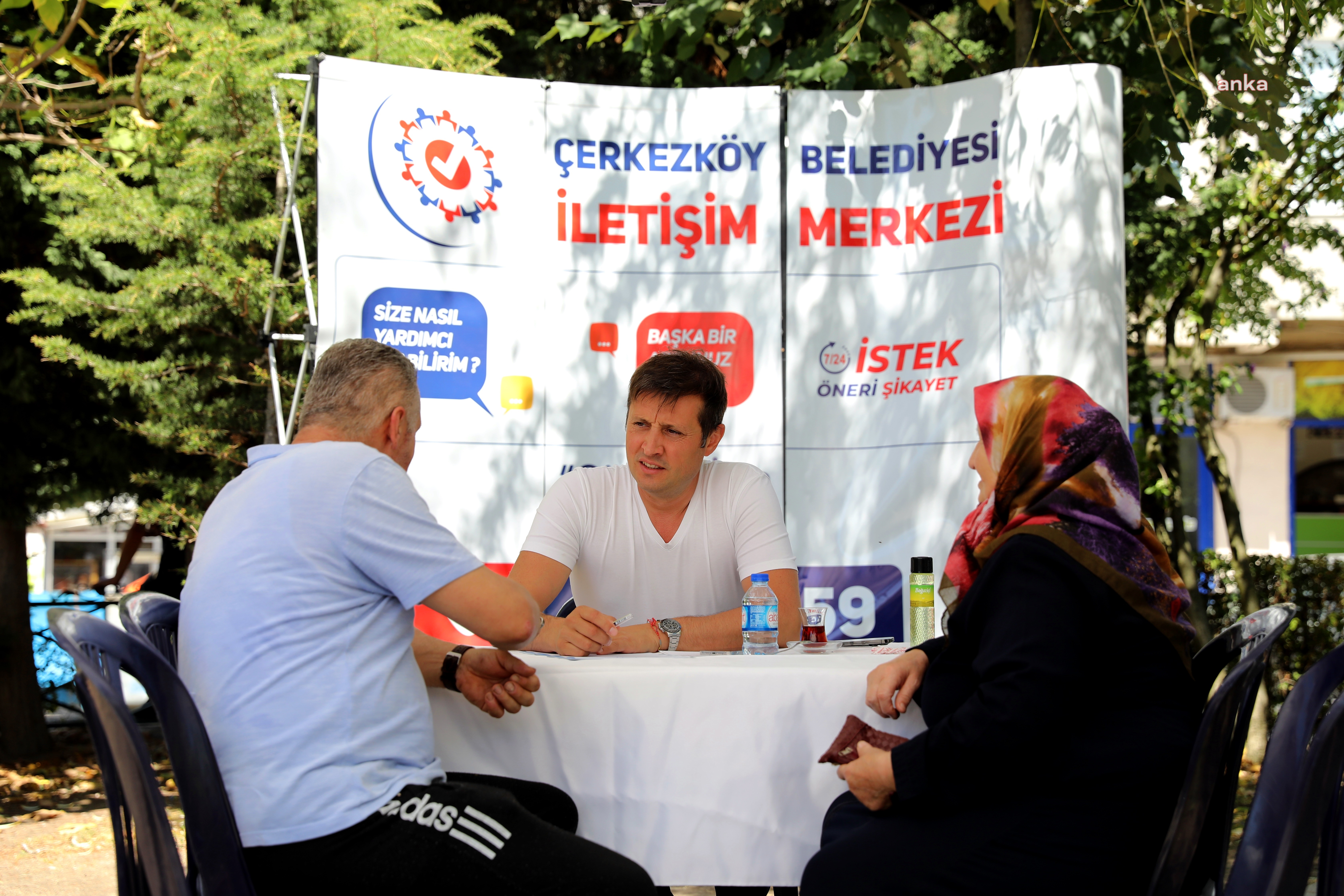 ÇERKEZKÖY BELEDİYE BAŞKANI VAHAP AKAY, VATANDAŞLARLA BULUŞTU