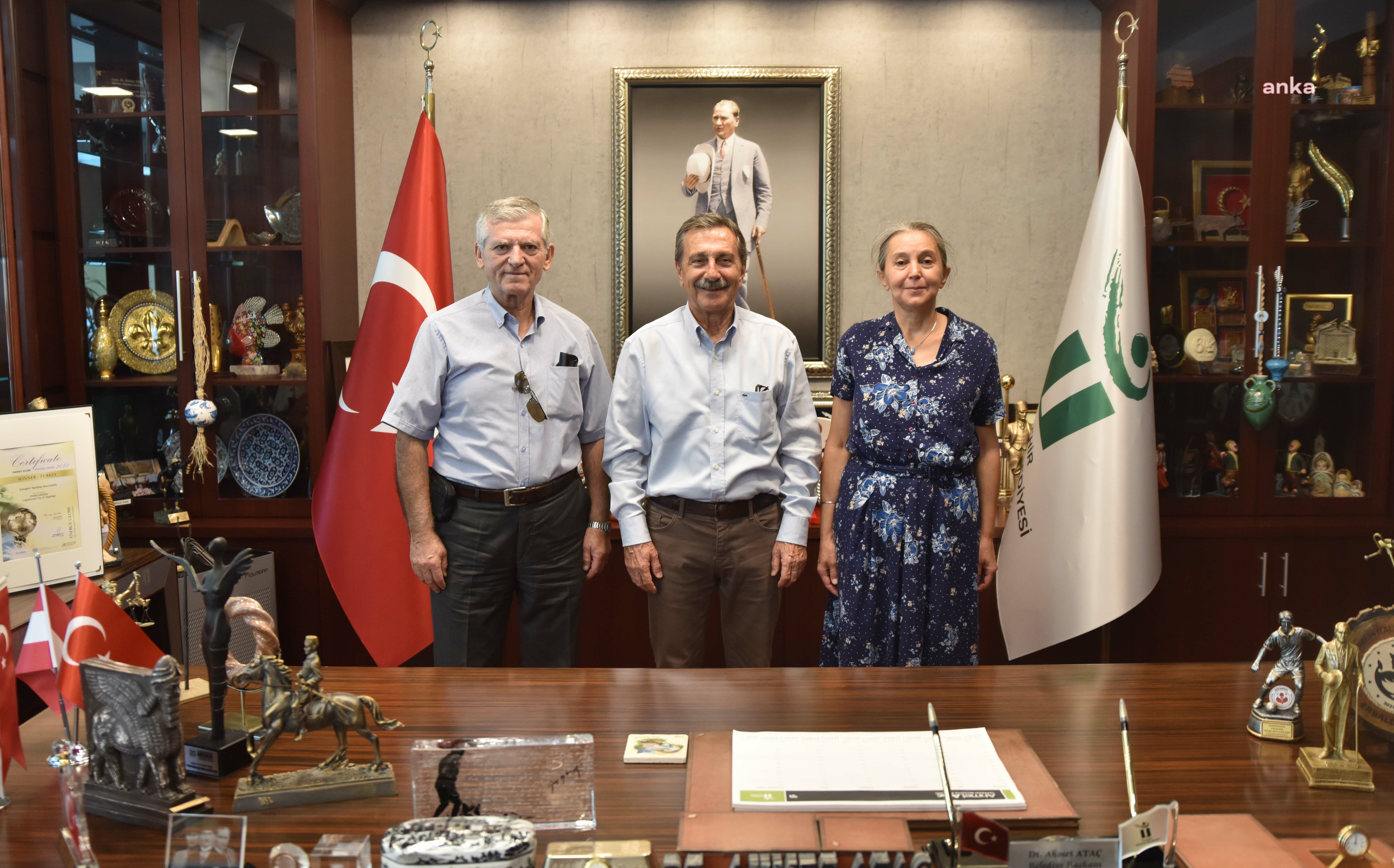 KINACI’DAN BAŞKAN ATAÇ’A ZİYARET