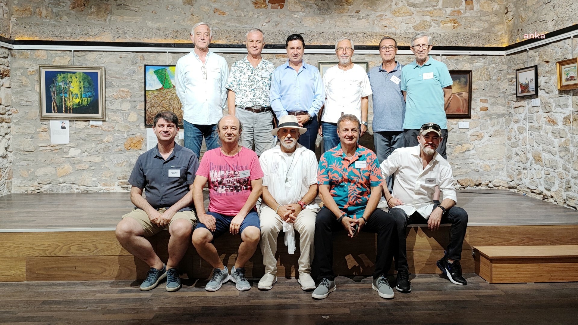 BODRUM'DA ASKER RESSAMLAR SERGİSİ AÇILDI