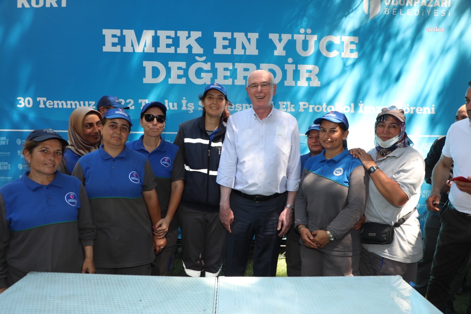 ODUNPAZARI BELEDİYESİ’NDE İŞÇİ MAAŞLARINA YÜZDE 46,2 ORANINDA ZAM YAPILDI