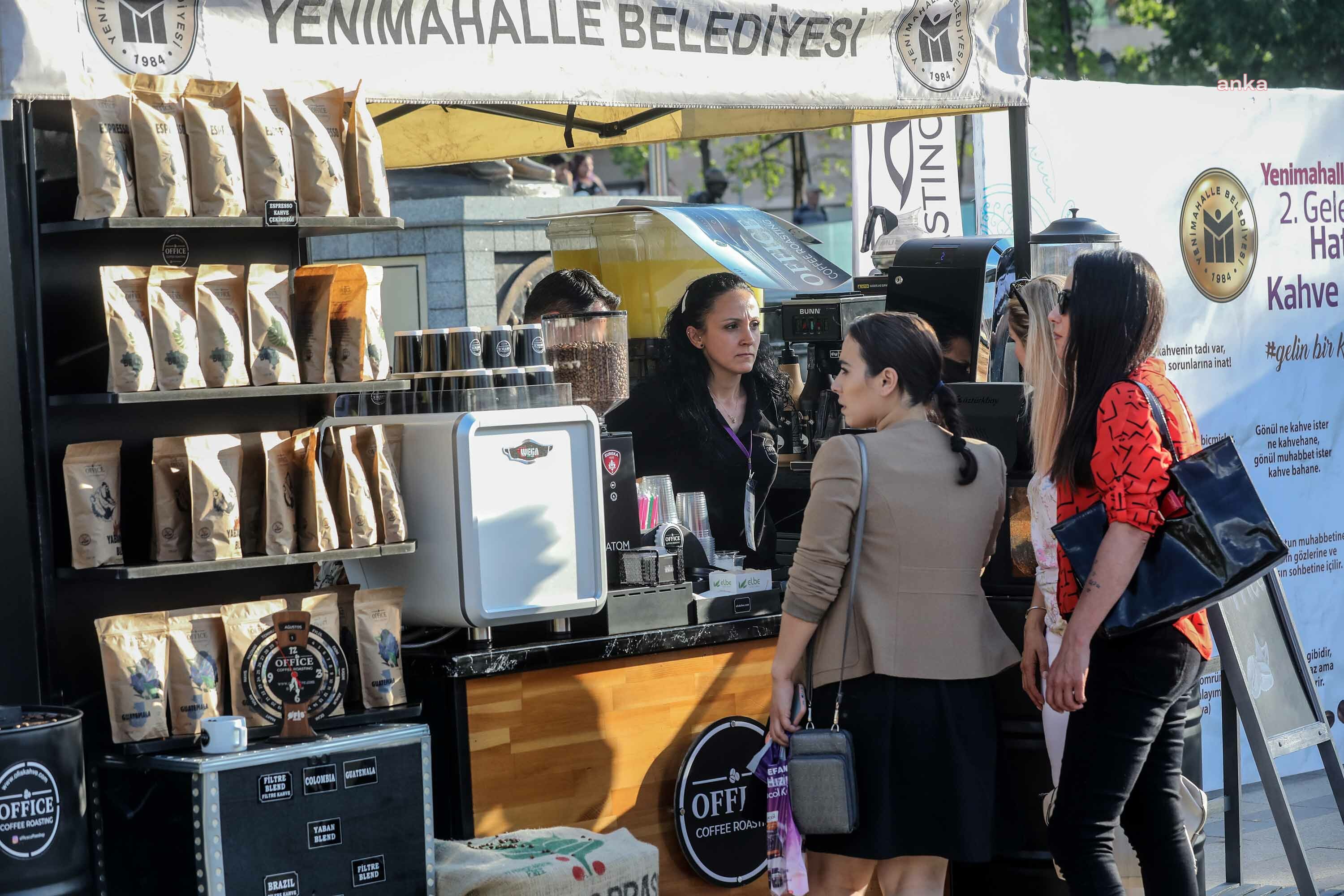 YENİMAHALLE SAKİNLERİ KAHVE FESTİVALİNDE BULUŞTU