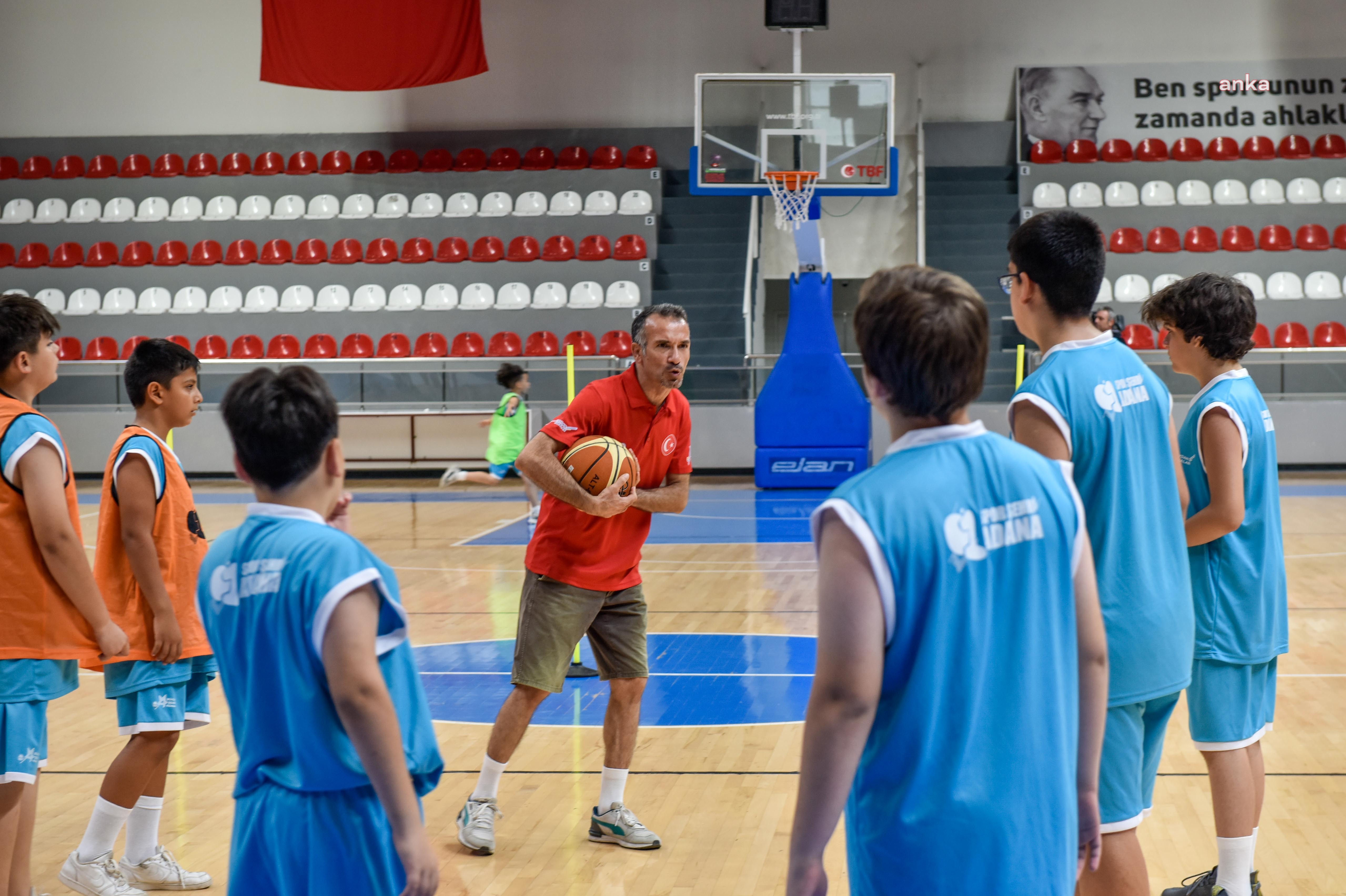 ADANA BÜYÜKŞEHİR BELEDİYESİ'NDE YAZ SPOR OKULLARI DEVAM EDİYOR