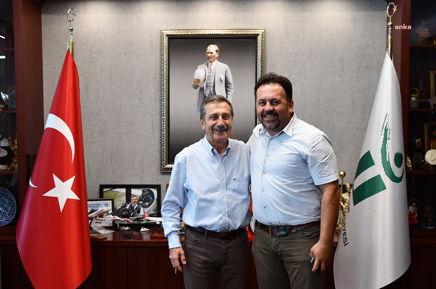 KIZILİNLER’DEN BAŞKAN ATAÇ’A ZİYARET