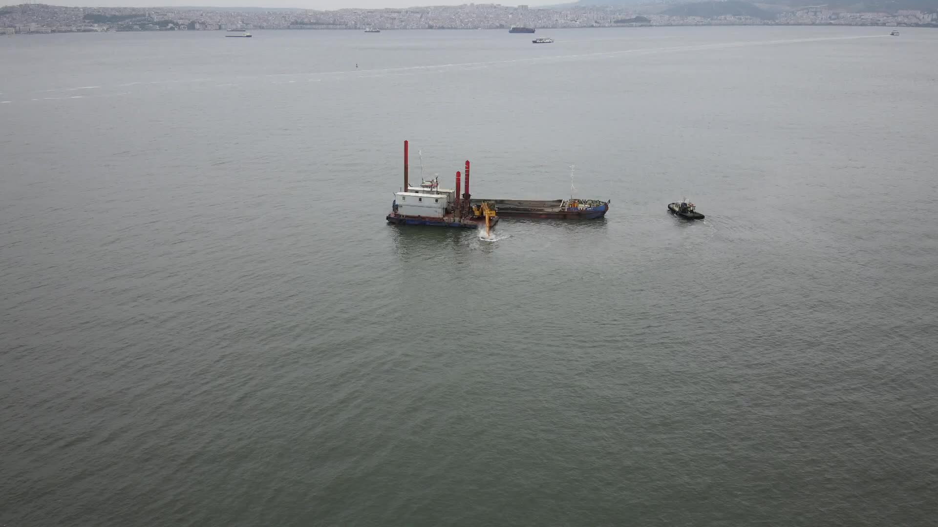BOSTANLI DERESİ’NDE DİP TARAMA ÇALIŞMALARI SÜRÜYOR