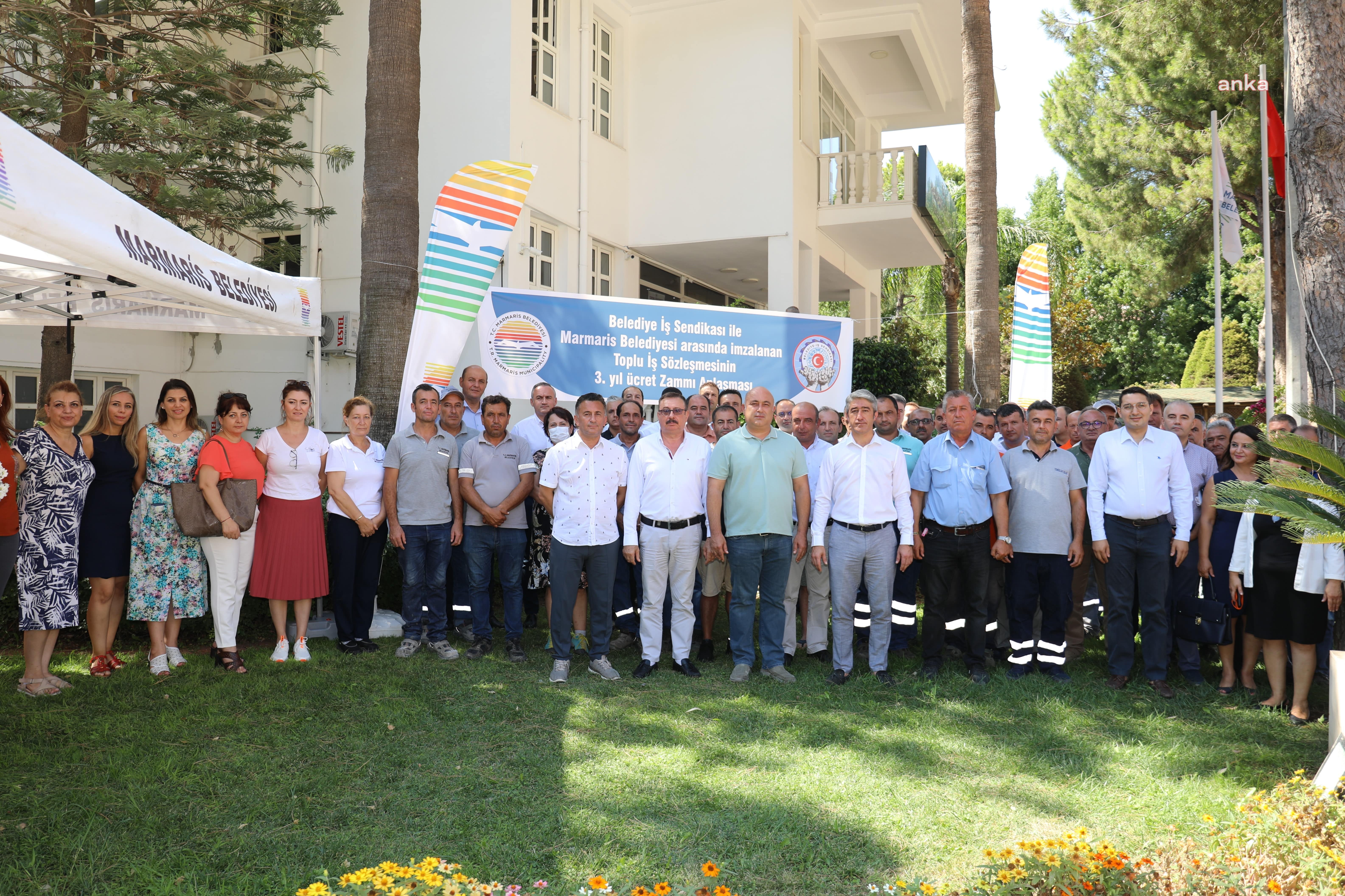 MARMARİS BELEDİYESİ'NDE İŞÇİ MAAŞLARI EN DÜŞÜK 8 BİN 639 TL OLDU