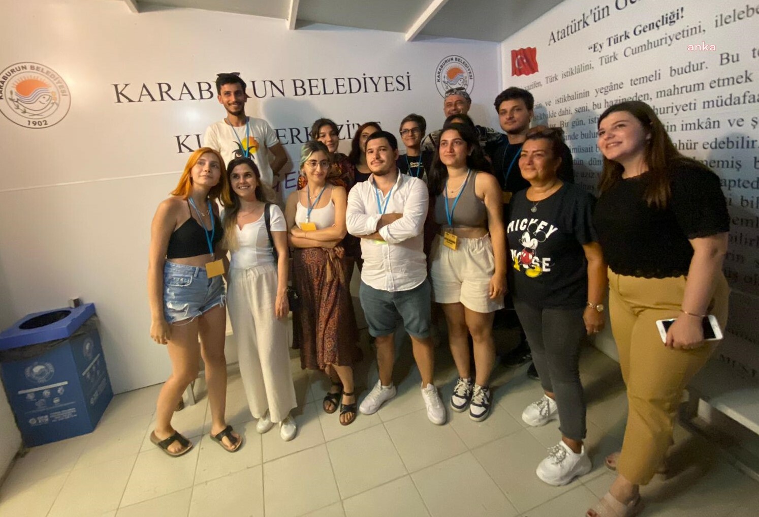 KARABURUN'DA ÜNİVERSİTE ADAYLARINA DESTEK